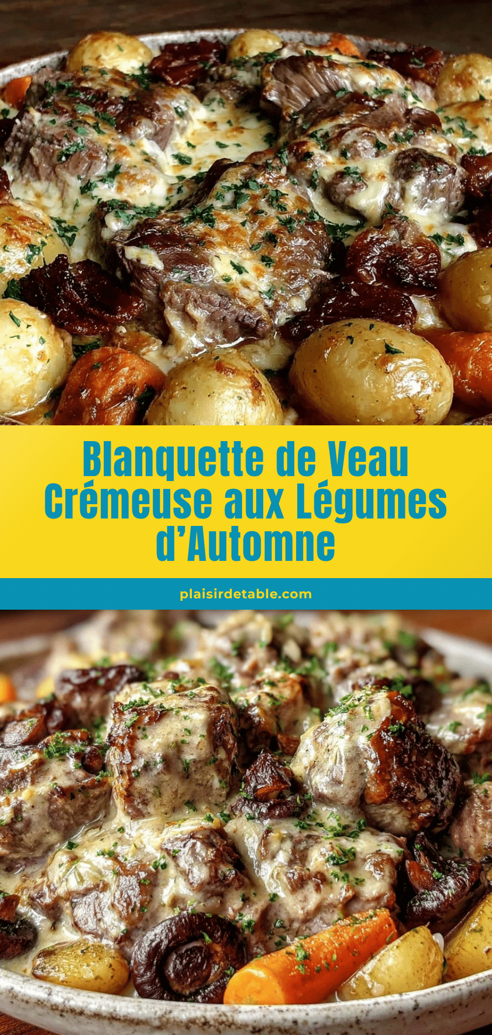 blanquette de veau aux légumes d’automne recipe