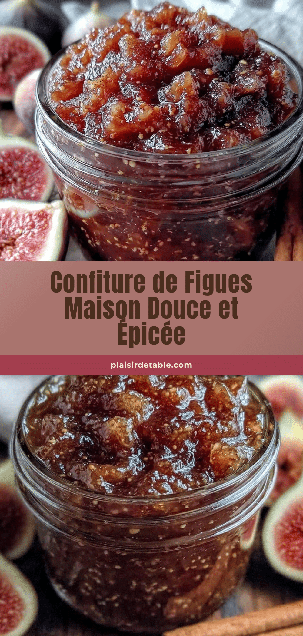 confiture de figues fraîches recipe