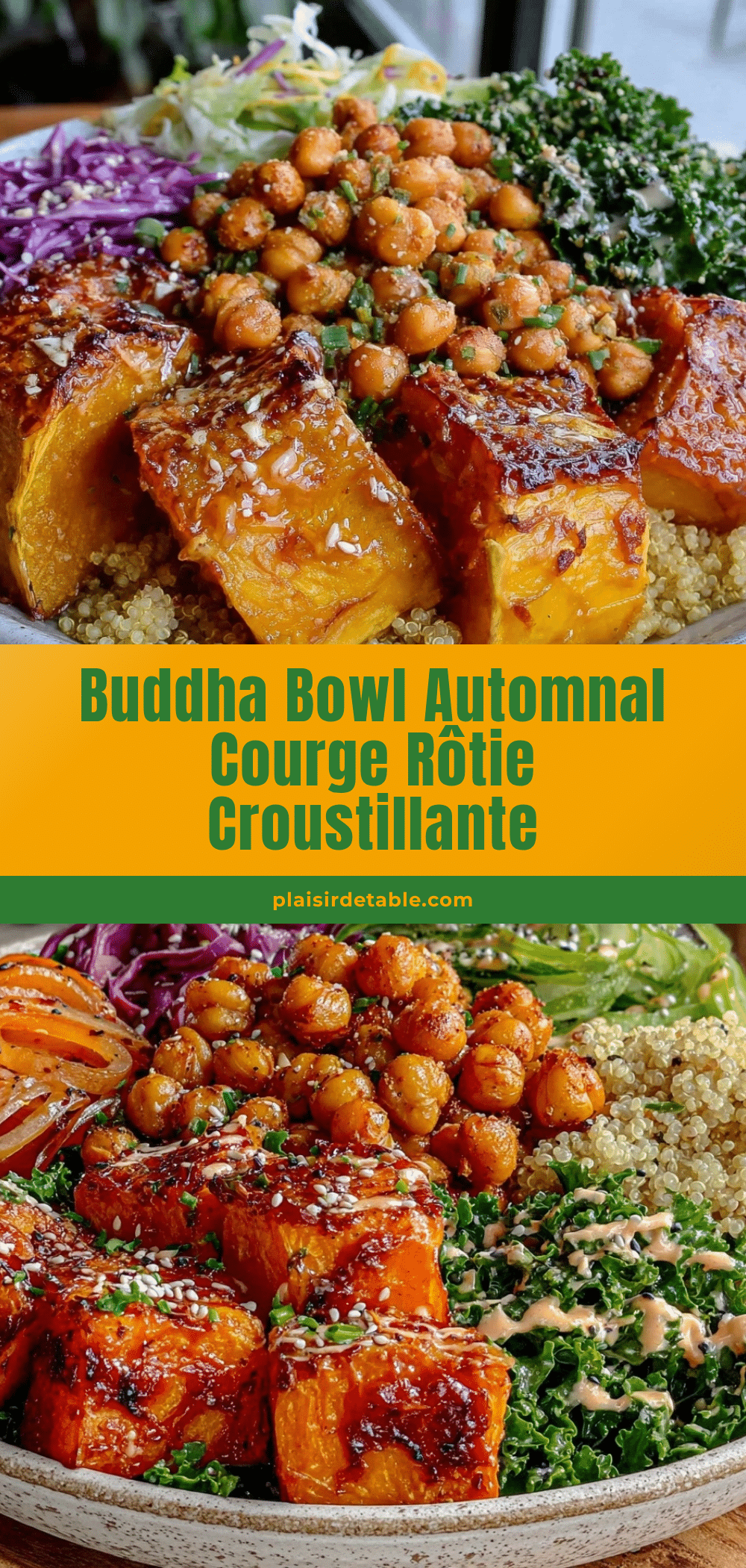 Healthy Buddha Bowl Automne recipe