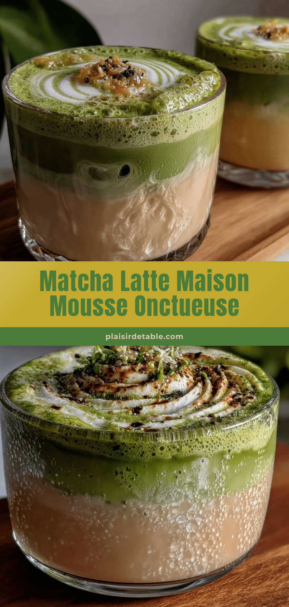 matcha latte maison au lait d’avoine recipe