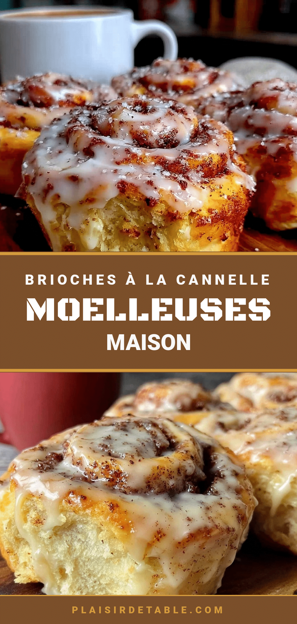 moelleux cinnamon rolls au glaçage cream cheese maison recipe