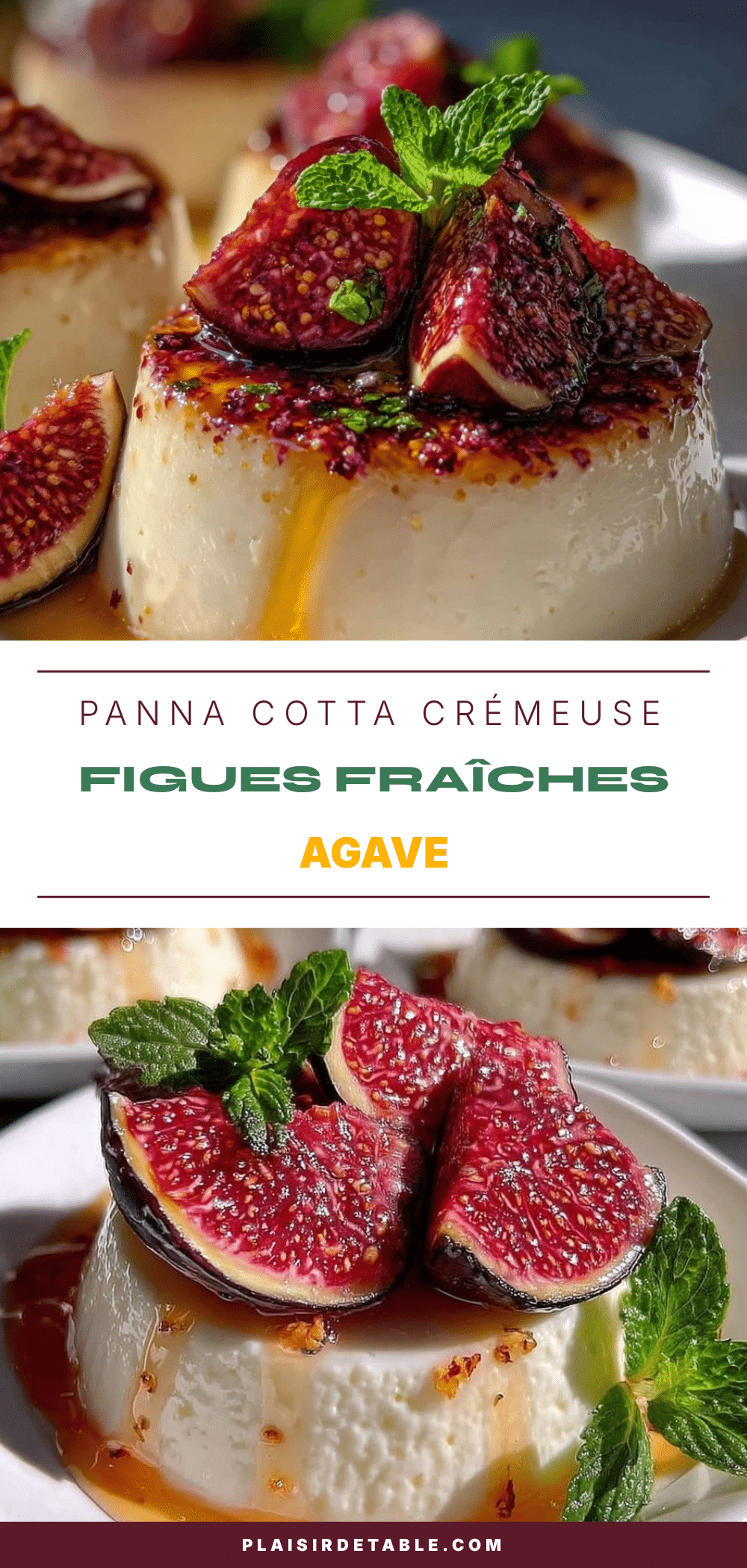 panna cotta aux figues fraîches recipe
