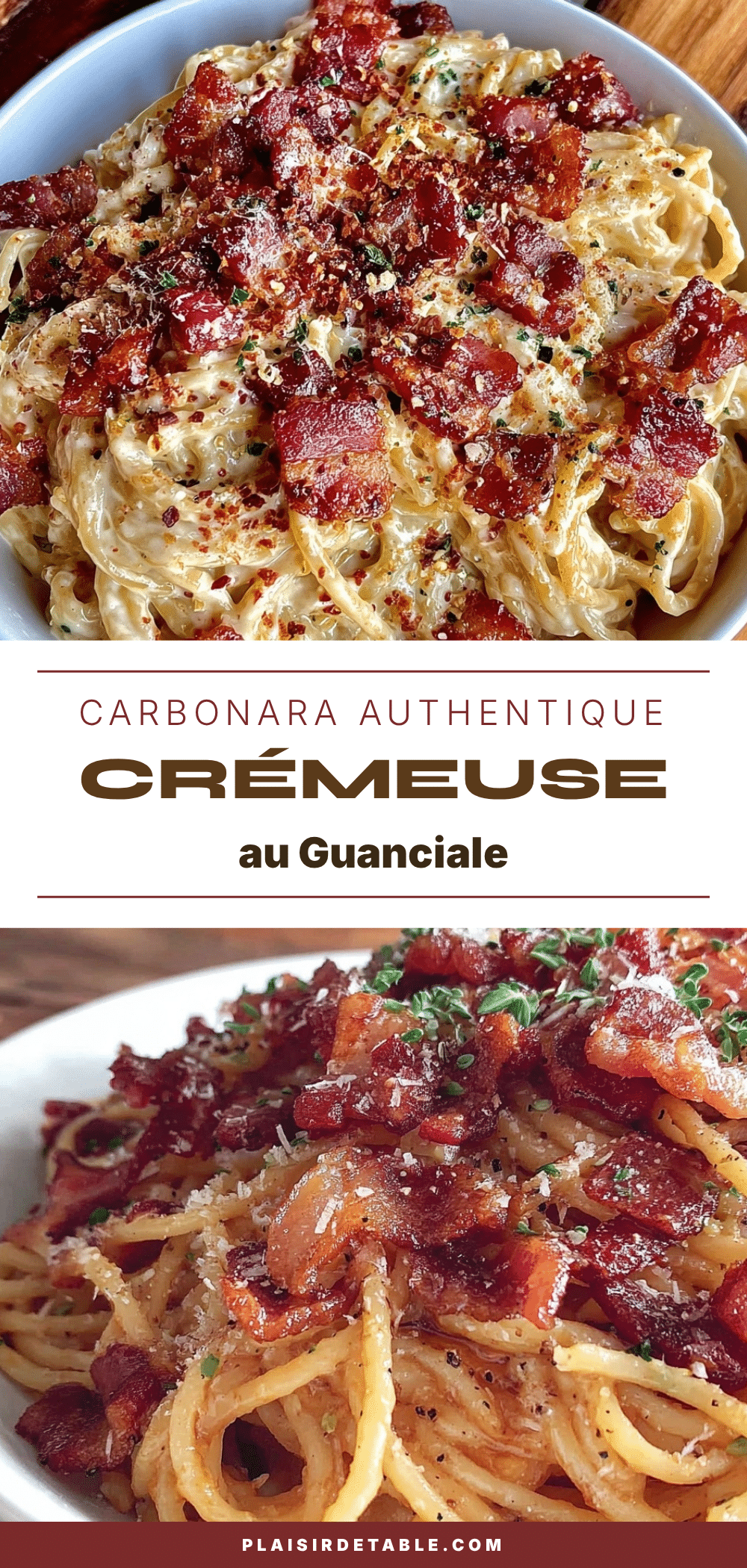 pâtes carbonara authentiques recipe