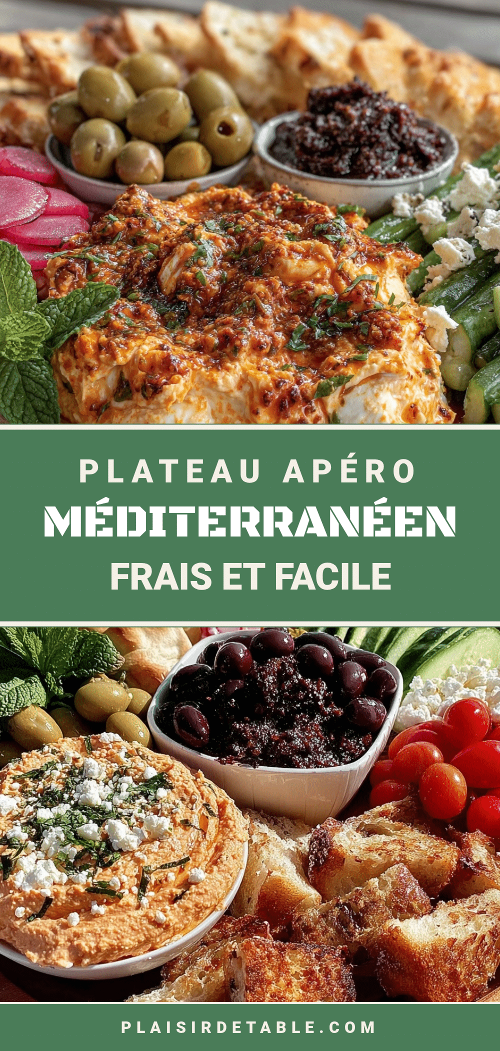 plateau apéro dinatoire méditerranéen sans cuisson recipe