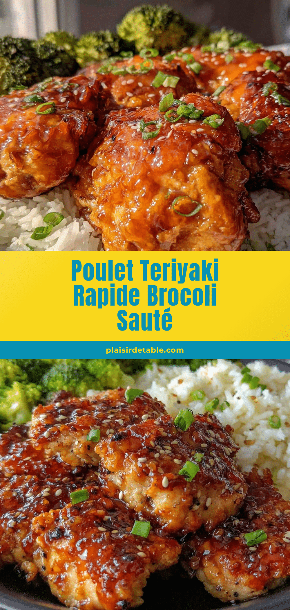 poulet teriyaki rapide recipe