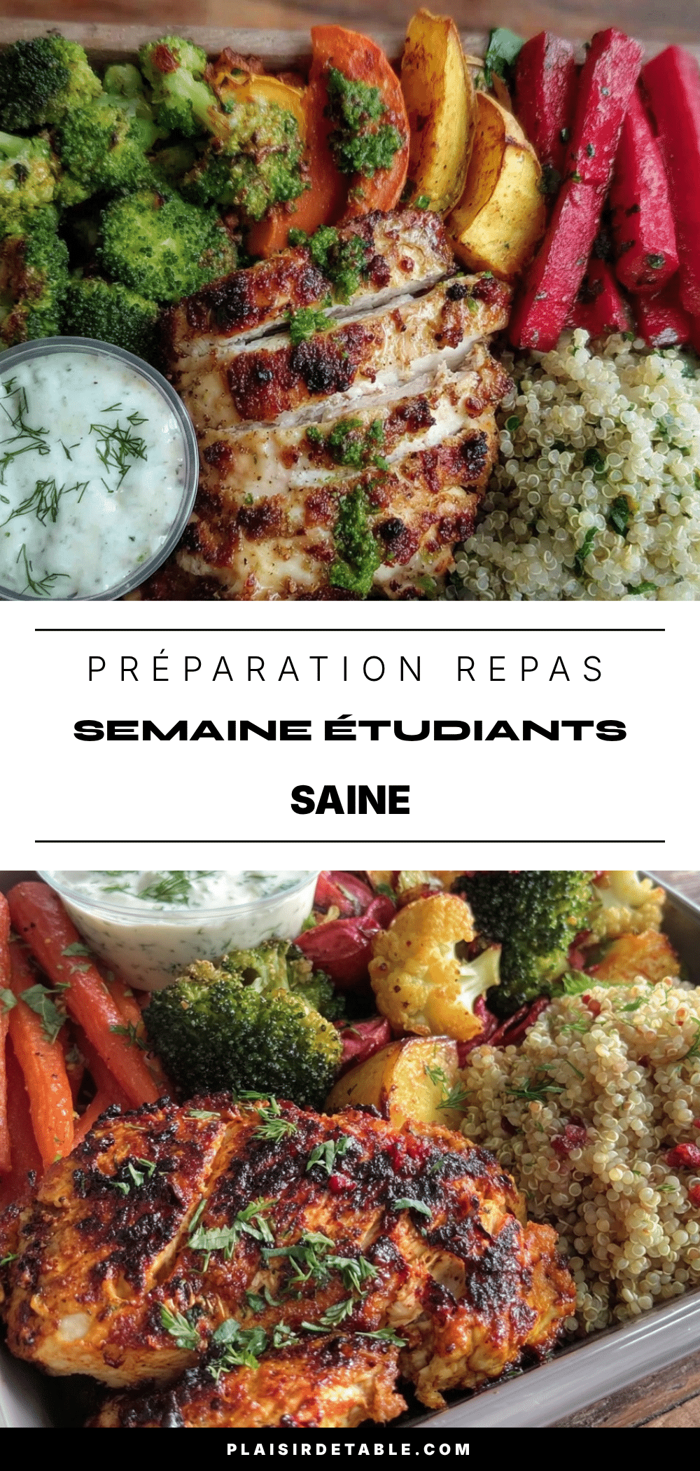 préparation repas semaine étudiants petit budget recipe