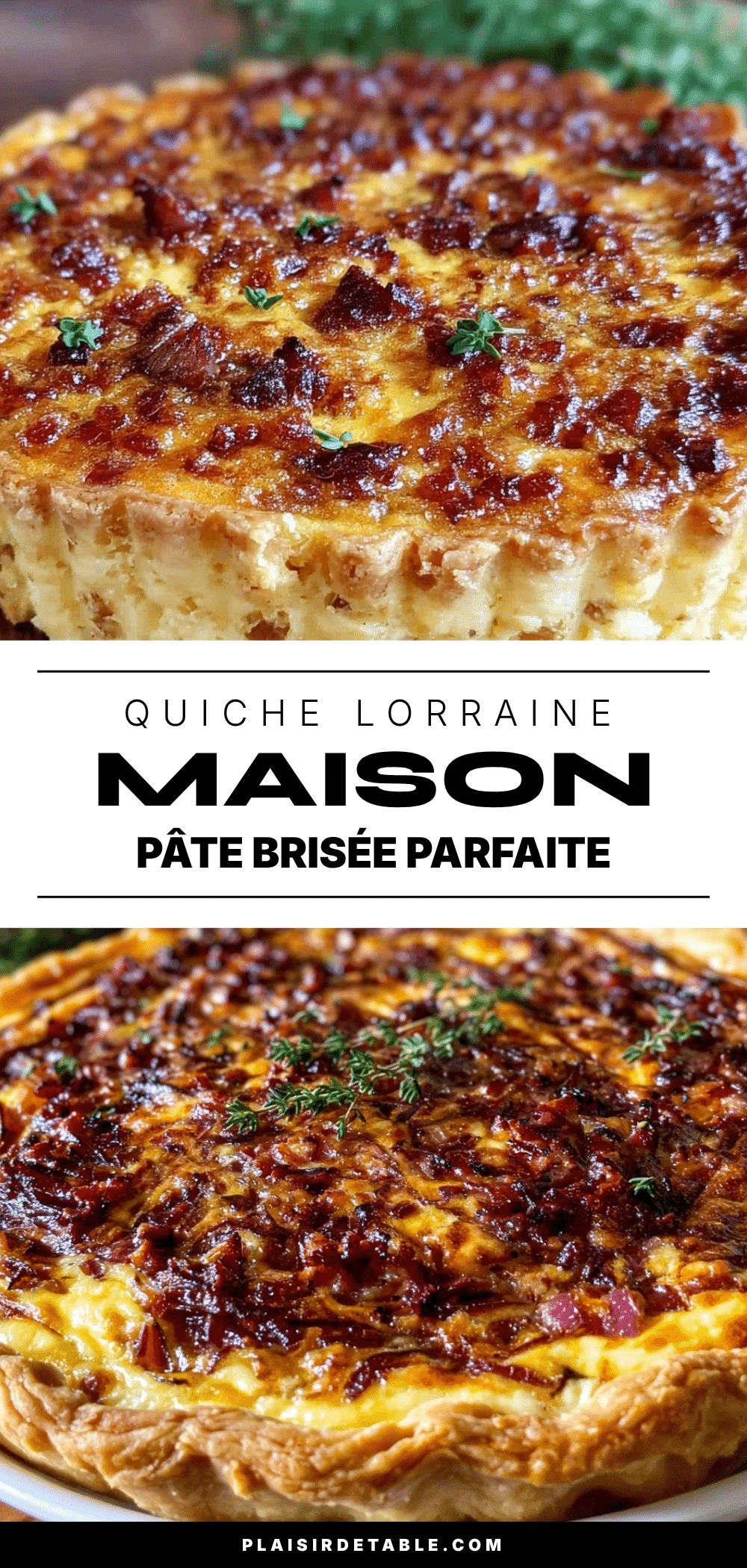 quiche lorraine maison recipe