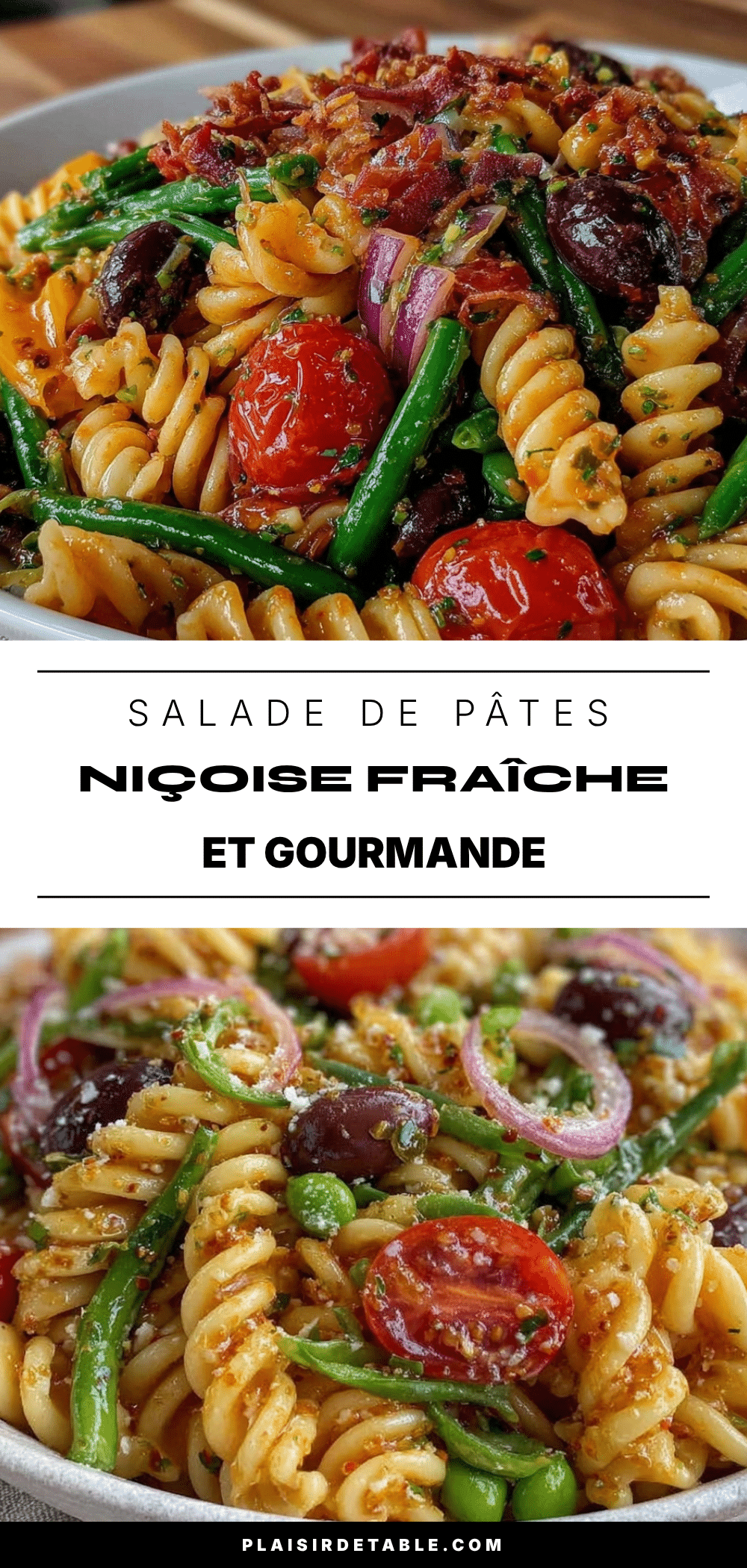 salade de pâtes niçoise gourmande facile recipe