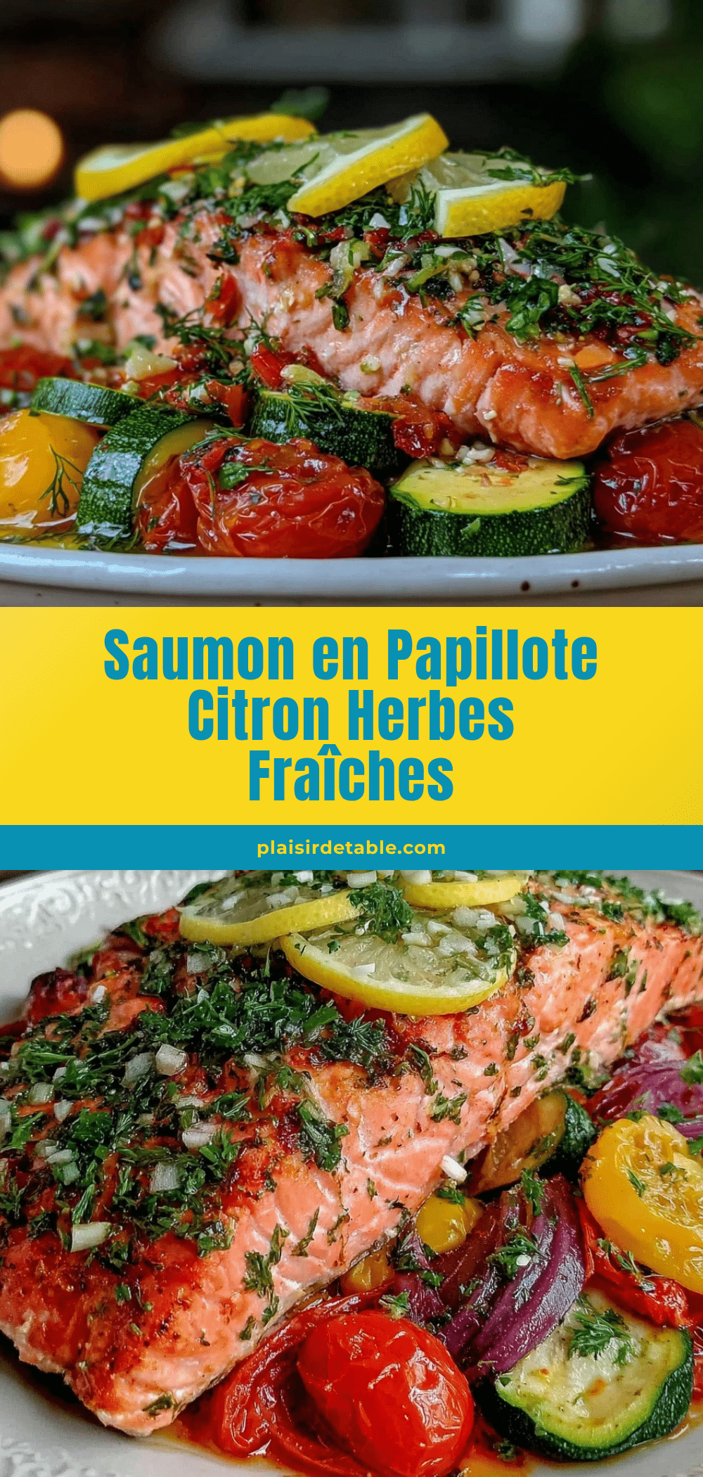 saumon en papillote au citron recipe