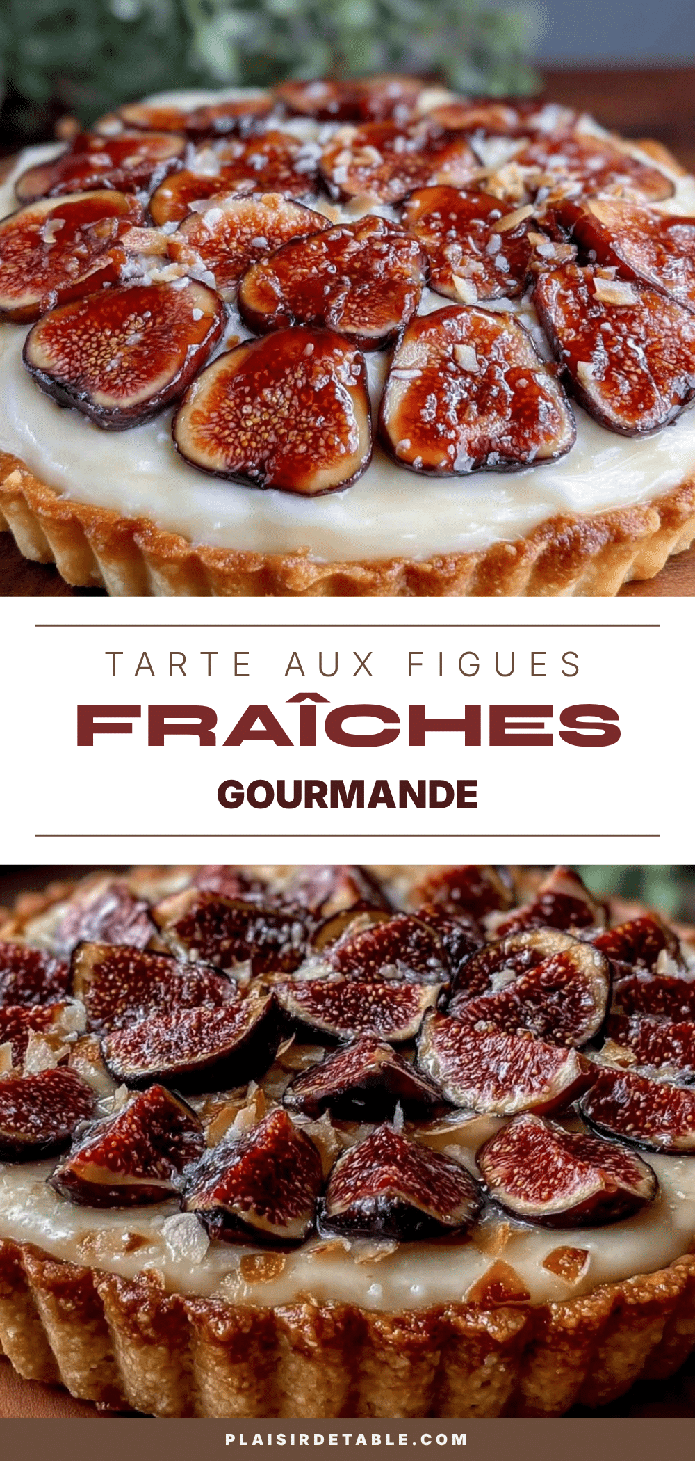 tarte aux figues fraîches crème d’amande recipe