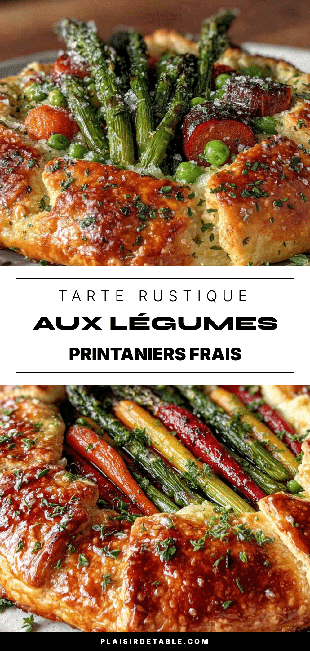 tarte rustique aux légumes de printemps recipe