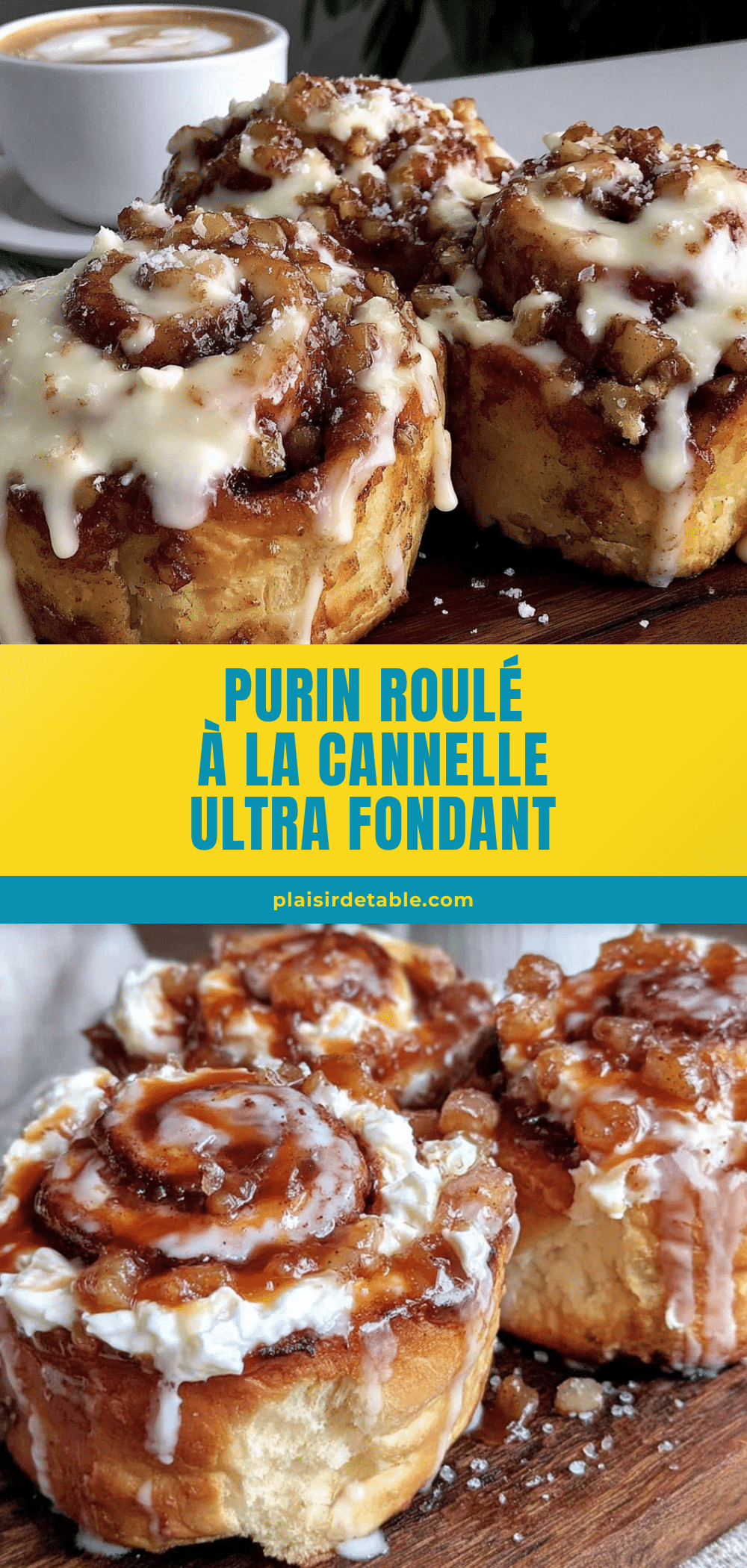 moelleux roulés à la cannelle et aux pommes recipe