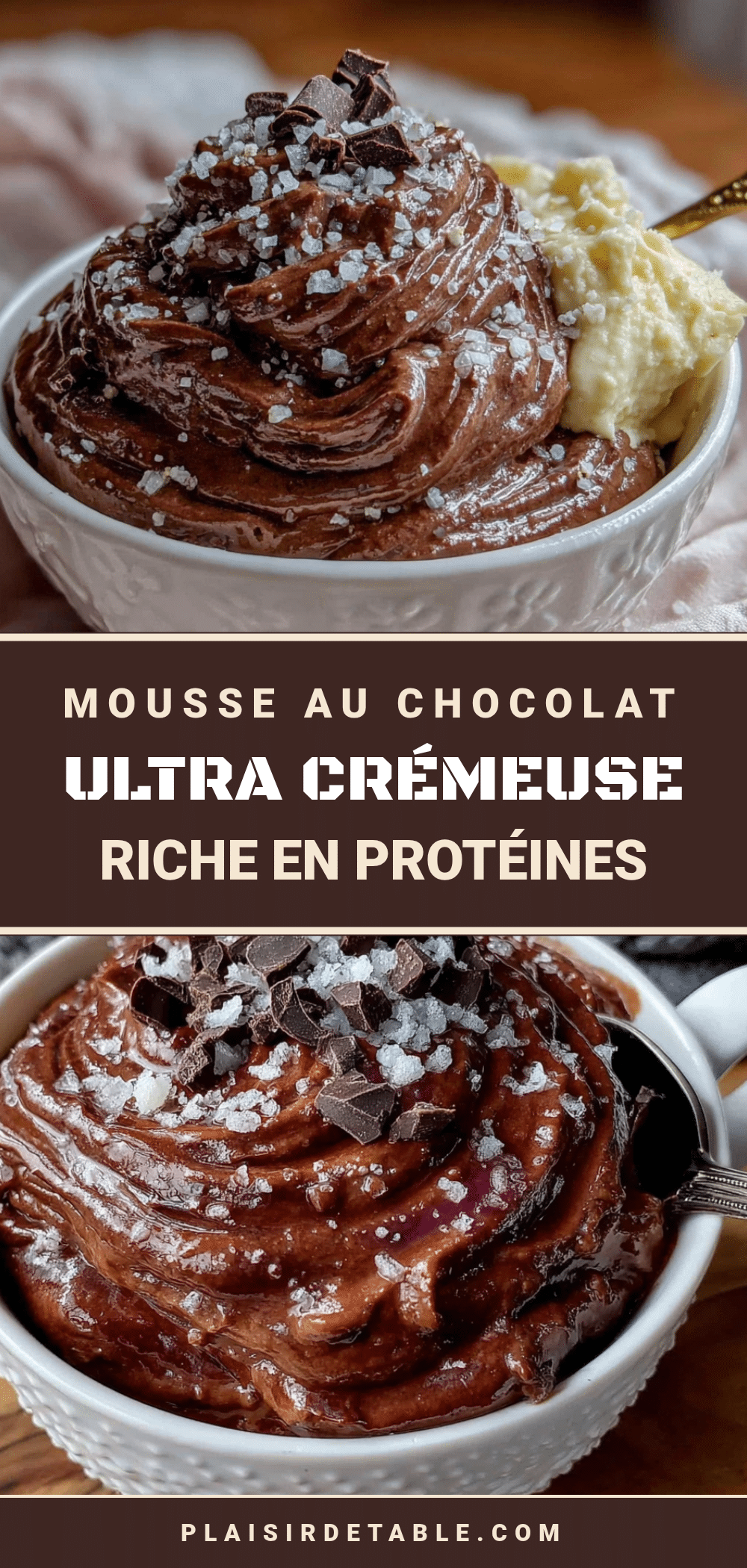 mousse au chocolat grecque riche en protéines recipe