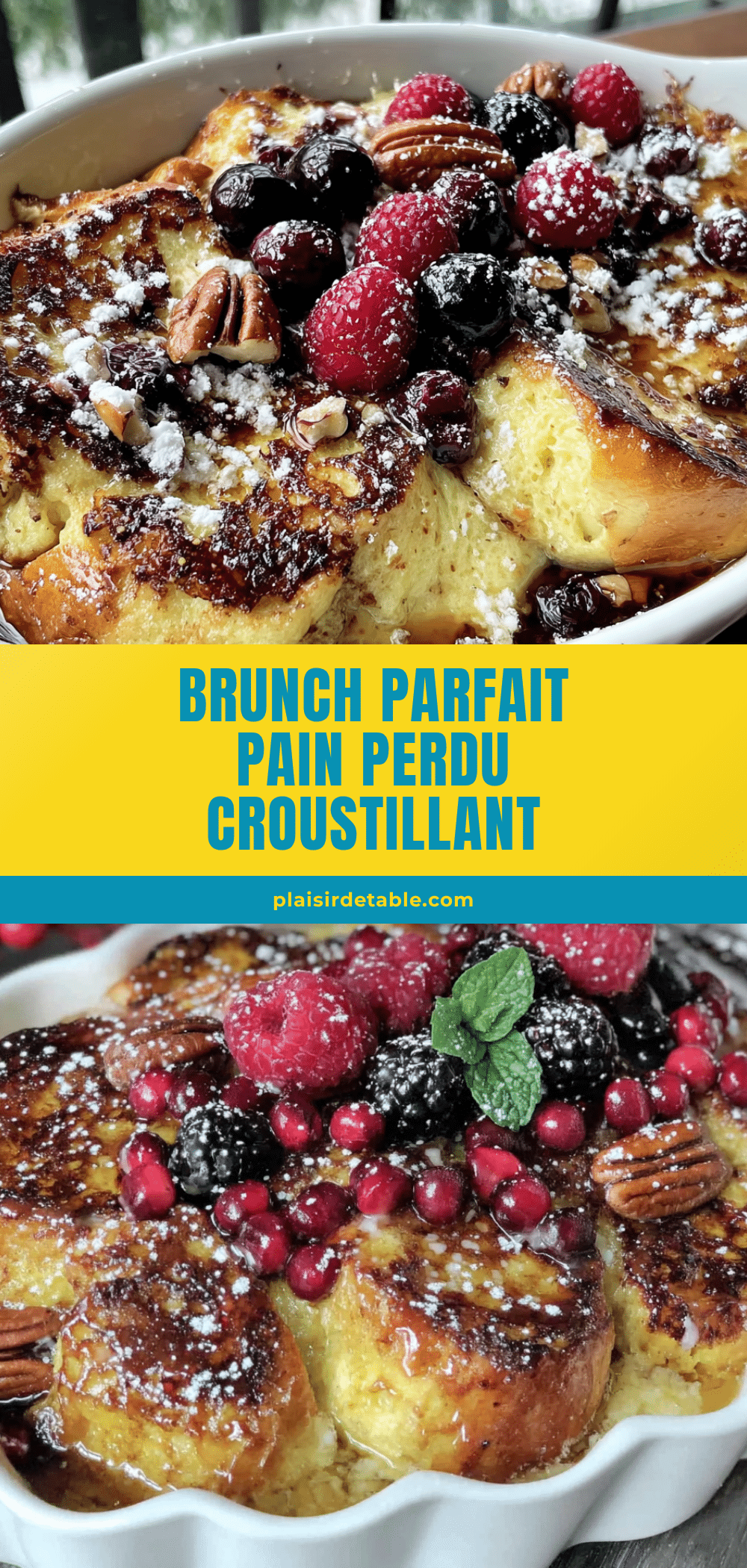 pain perdu croustillant brunch dominical recipe