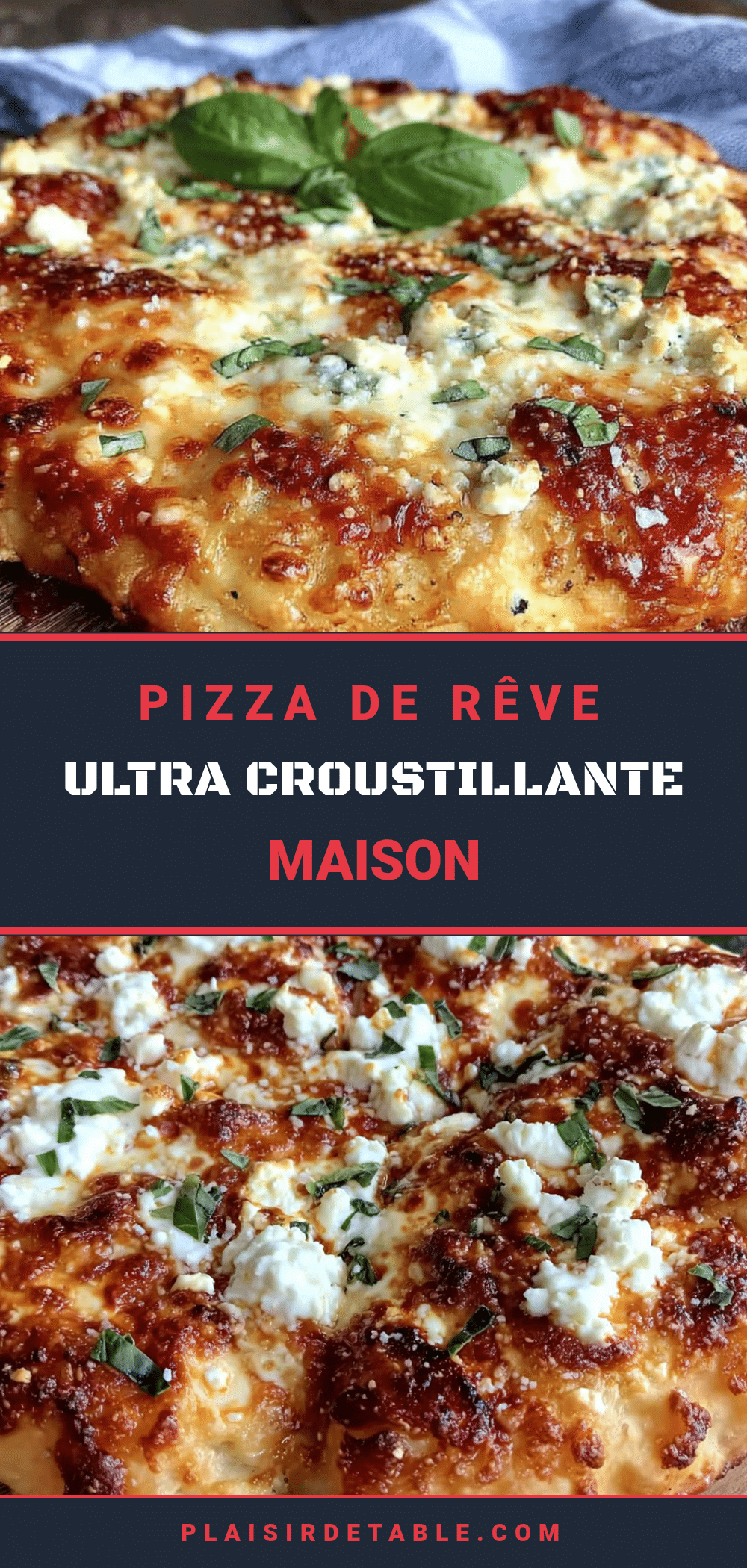 pizza margherita maison à la croûte fine ultra croustillante recipe