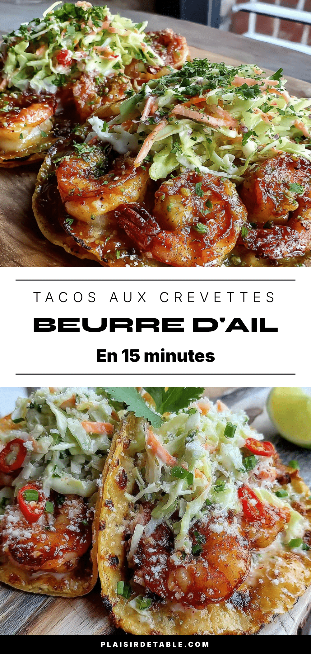 tacos aux crevettes au beurre dail recipe