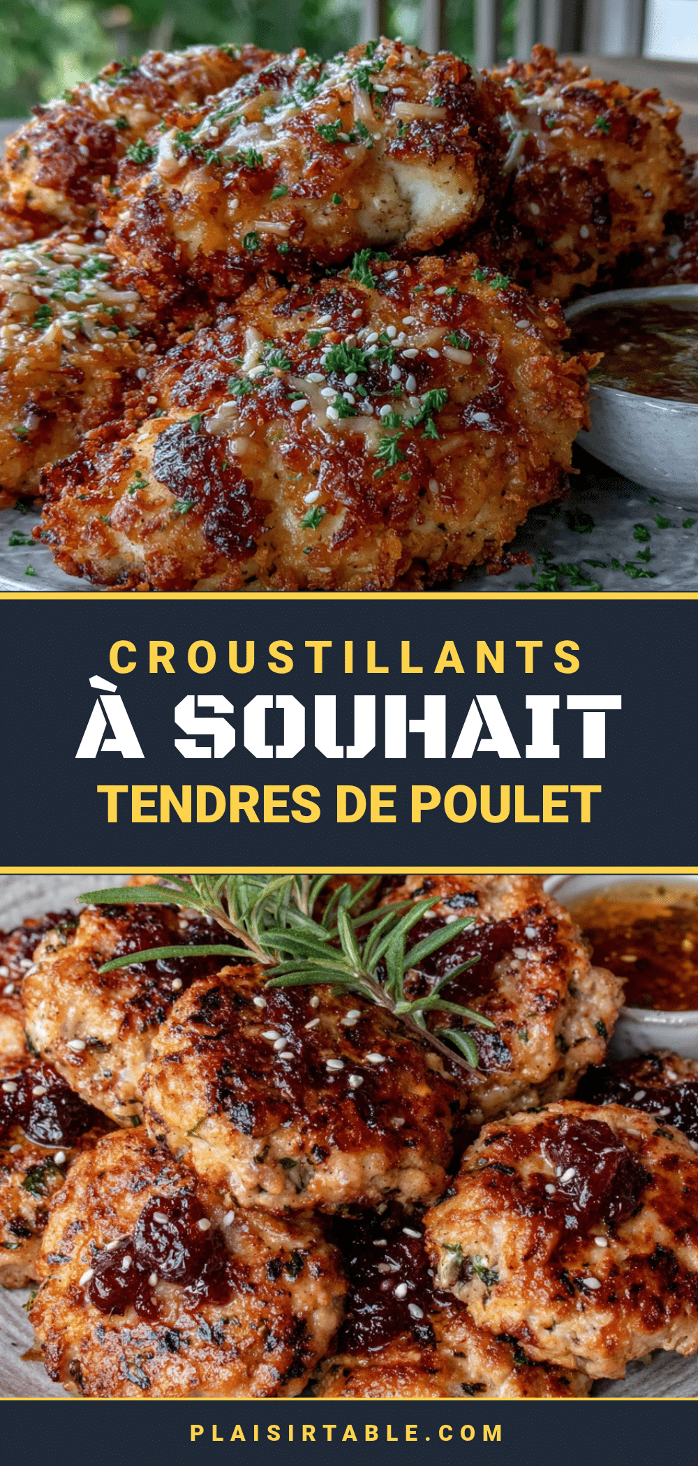 tendres de poulet au four croustillants recipe