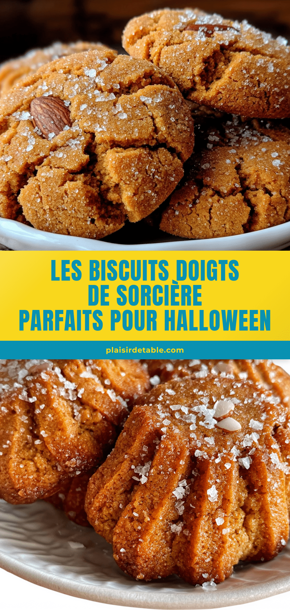 biscuits doigts de sorcière parfaits pour Halloween recipe