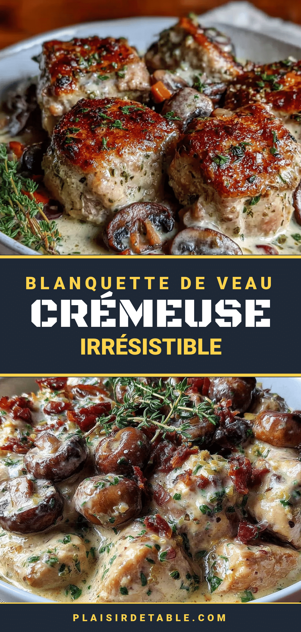 blanquette de veau crémeuse et savoureuse recipe