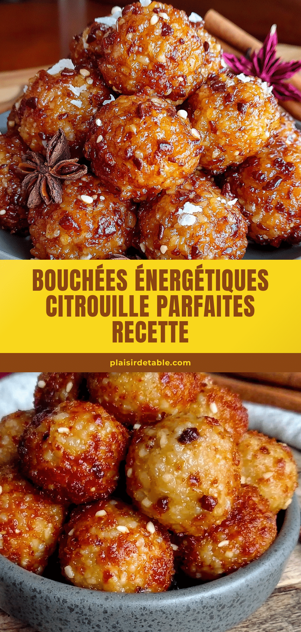bouchées énergétiques citrouille faciles recipe