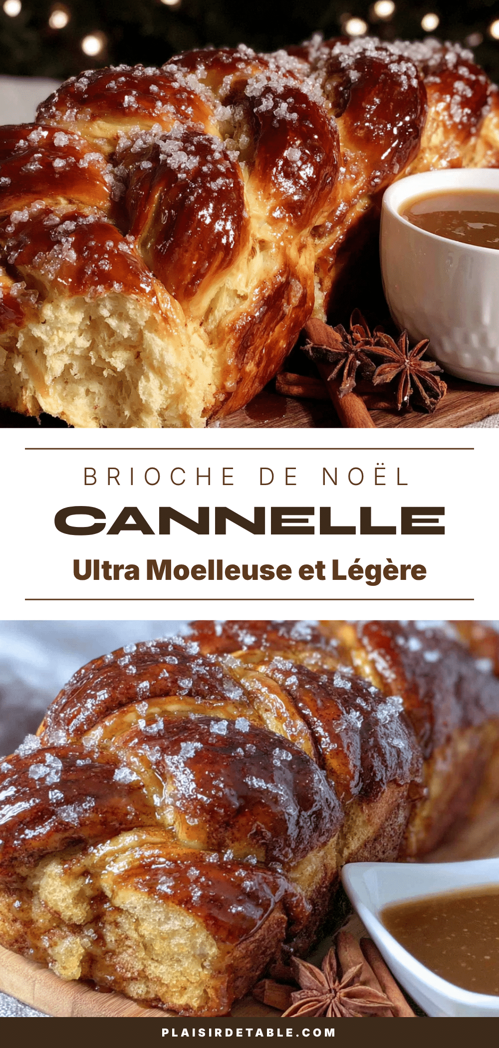 brioche de Noël cannelle ultra moelleuse recipe