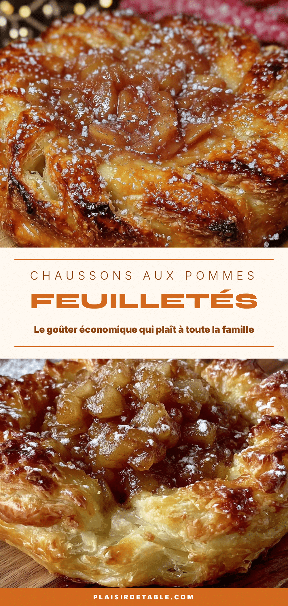 chaussons aux pommes feuilletés recipe