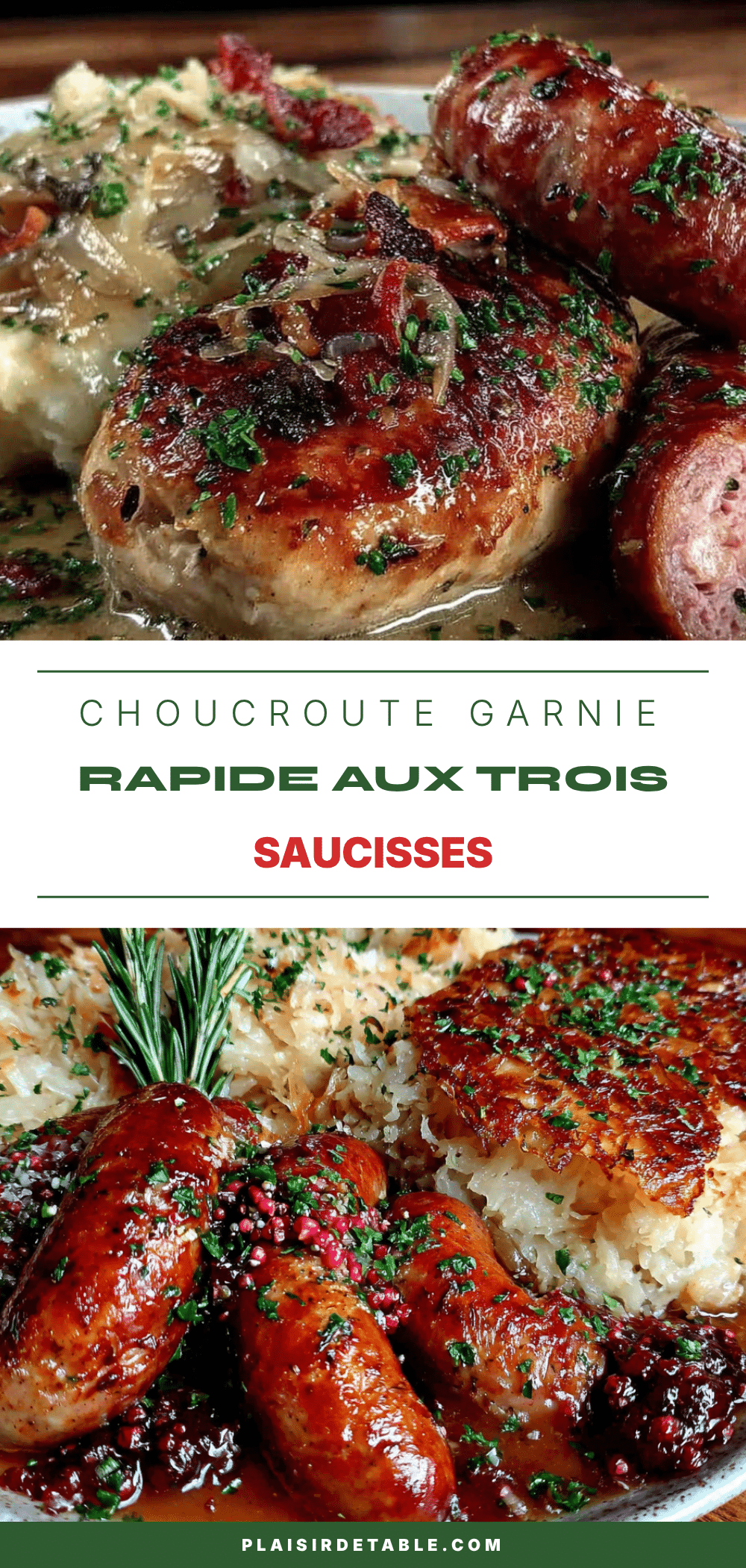 choucroute garnie rapide recipe
