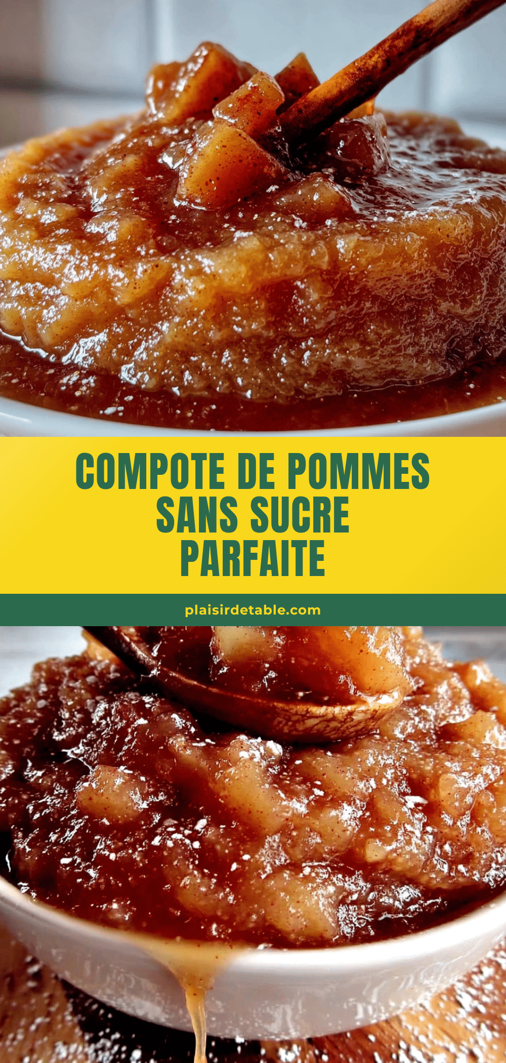 compote de pommes sans sucre recipe