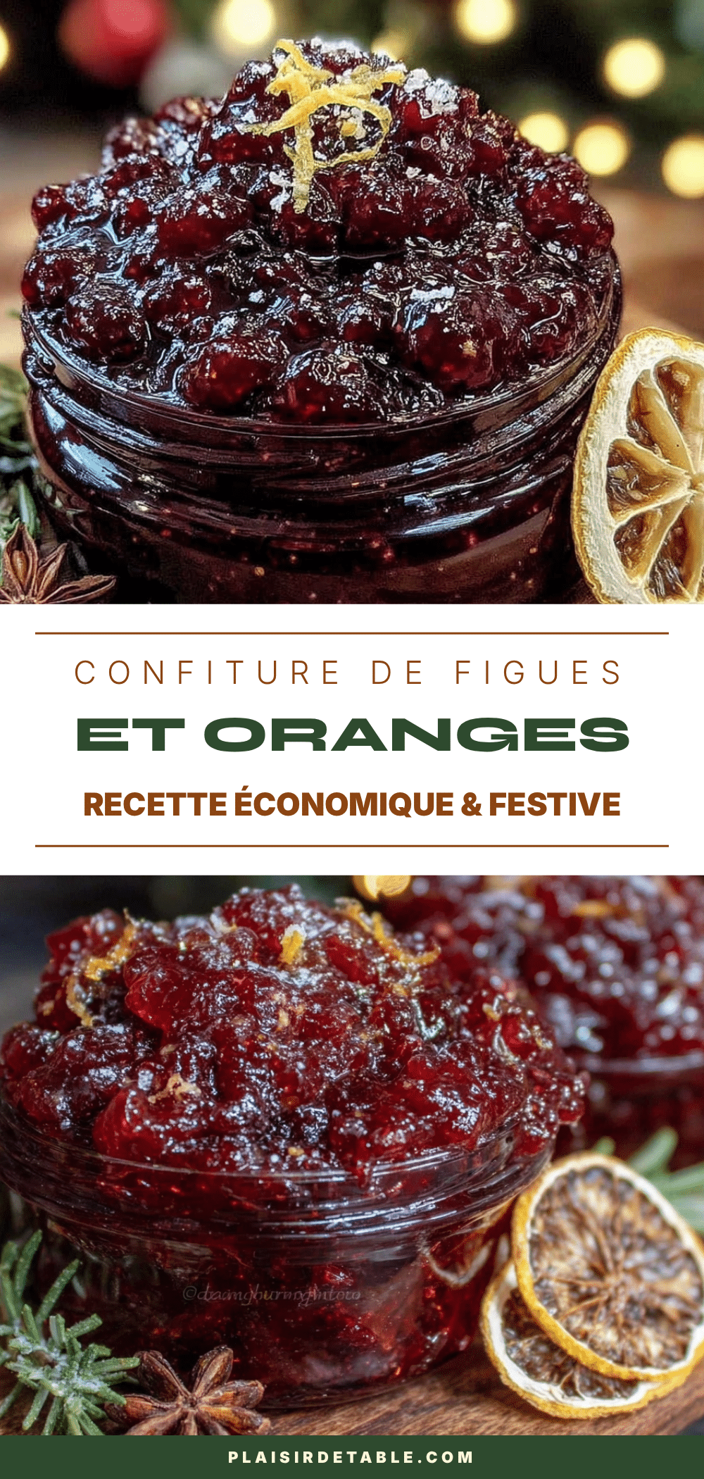 confiture de figues et oranges de Noël recipe