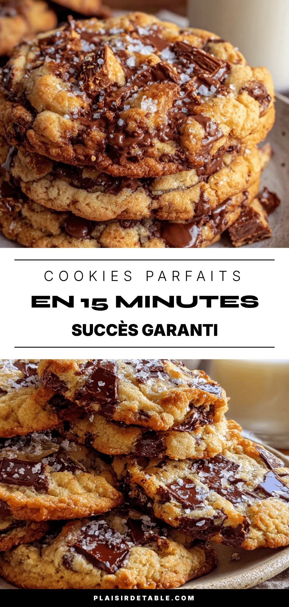 cookies parfaits en 15 minutes recipe