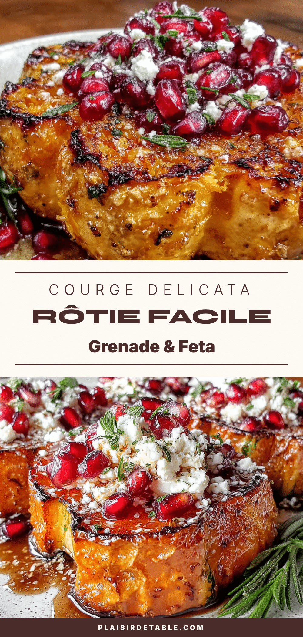 courge delicata rôtie facile recipe