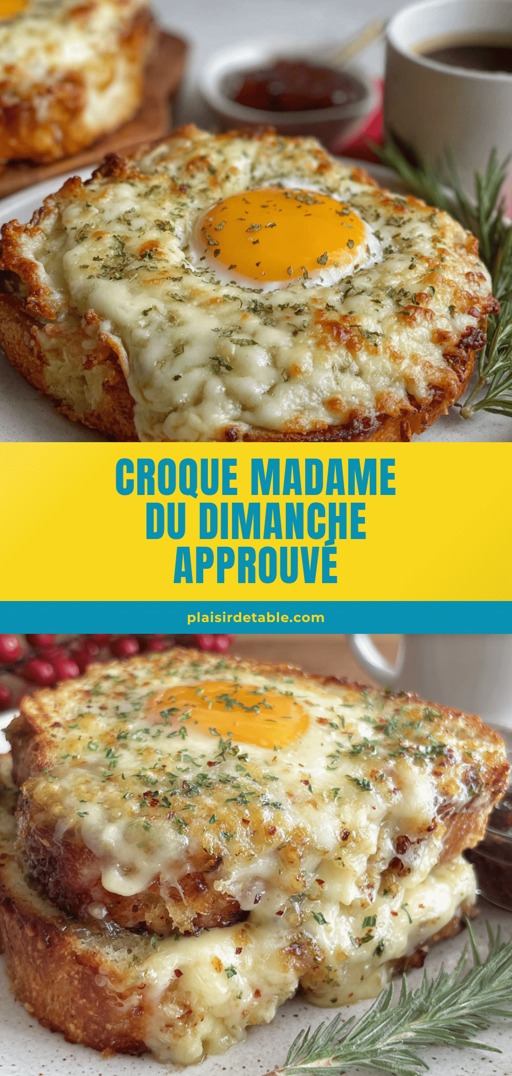 croque madame du dimanche recipe