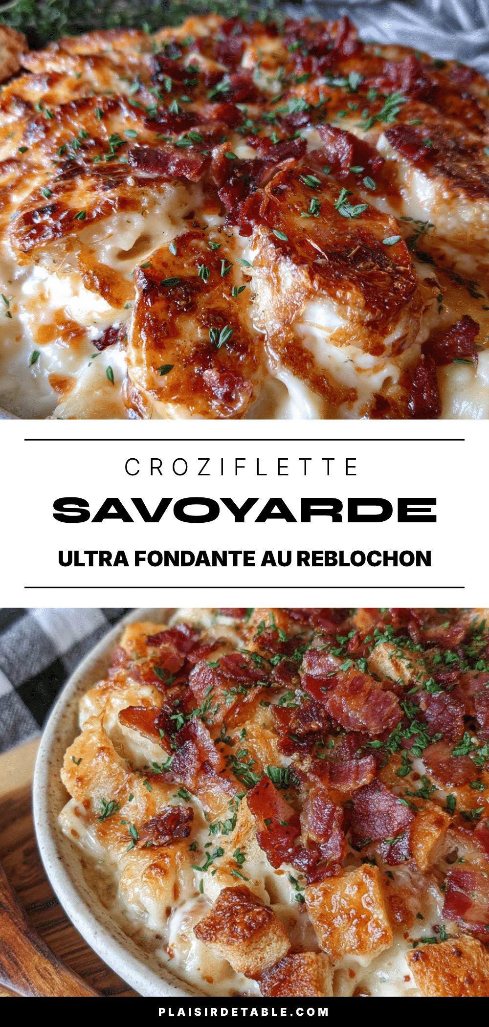 croziflette savoyarde au reblochon recipe