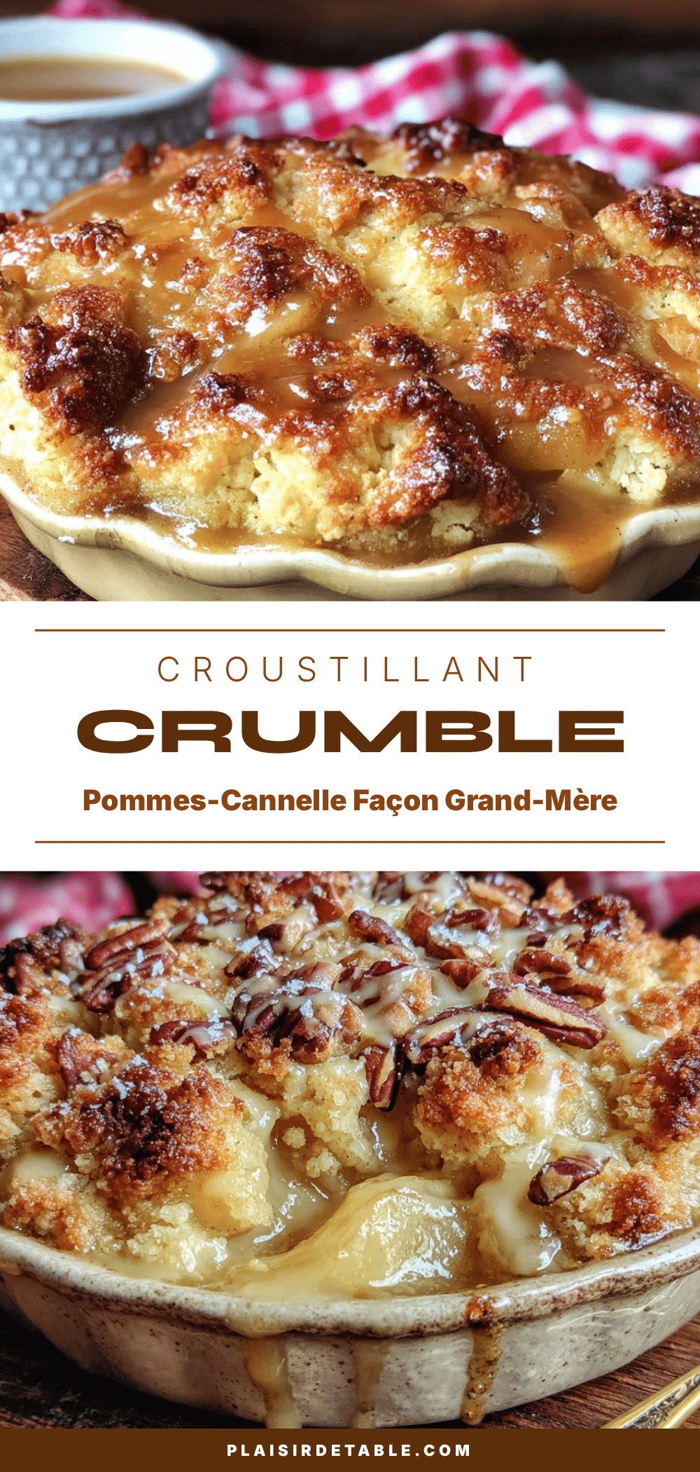 crumble pommes-cannelle façon grand-mère recipe