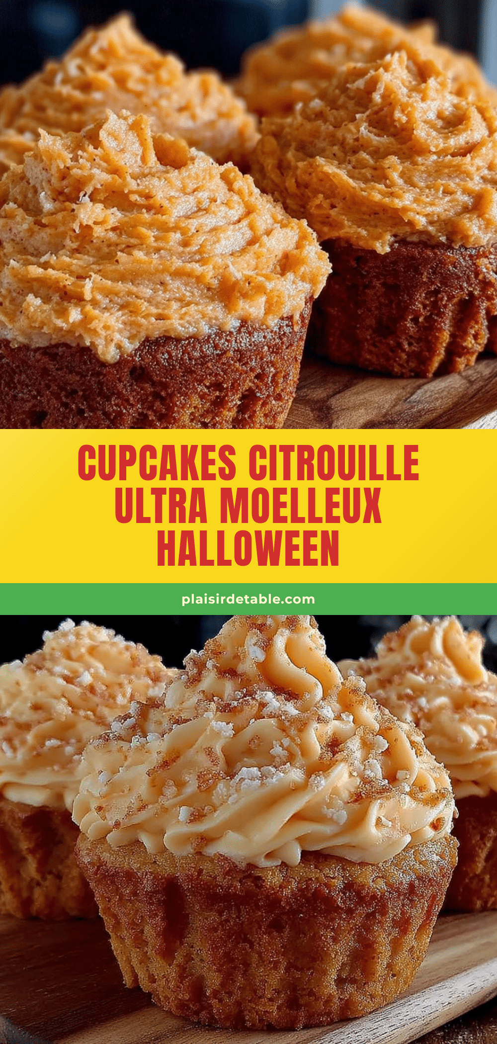 cupcake citrouille ultra moelleux recipe