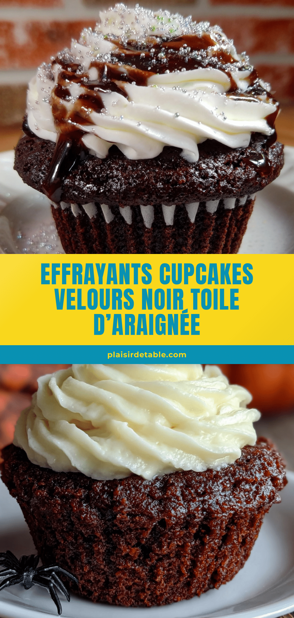 cupcakes velours noir halloween recipe