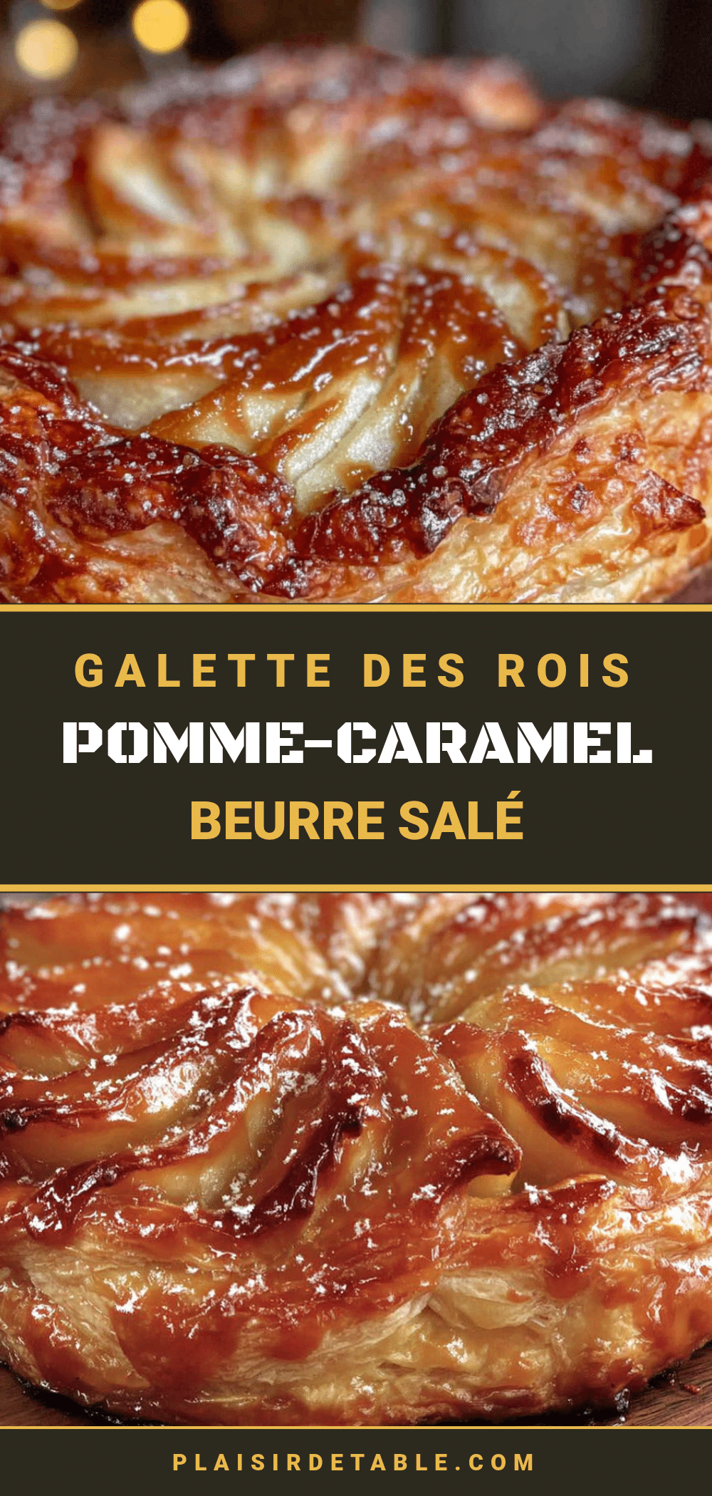 galette des rois pomme caramel beurre salé recipe