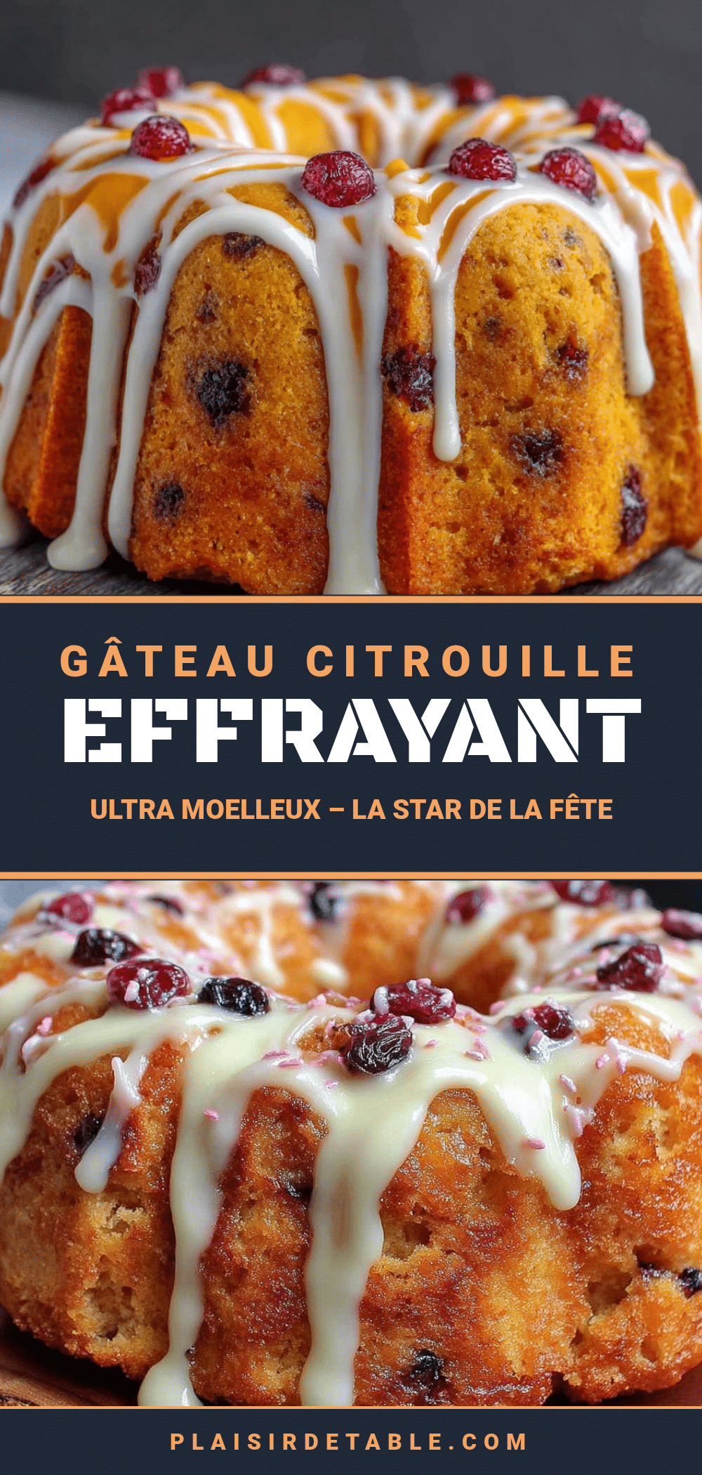 gâteau citrouille effrayant ultra moelleux recipe