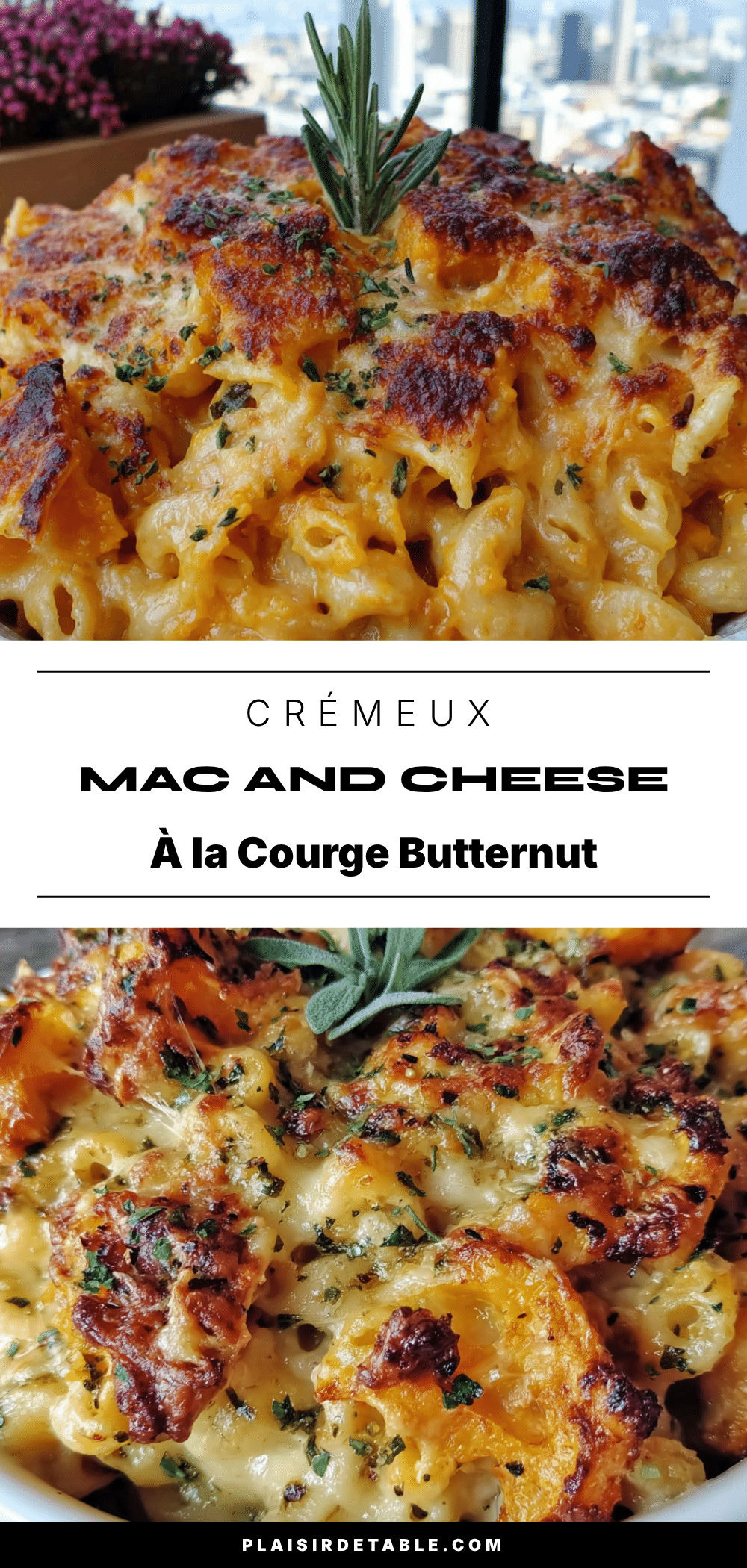 mac and cheese courge butternut recipe