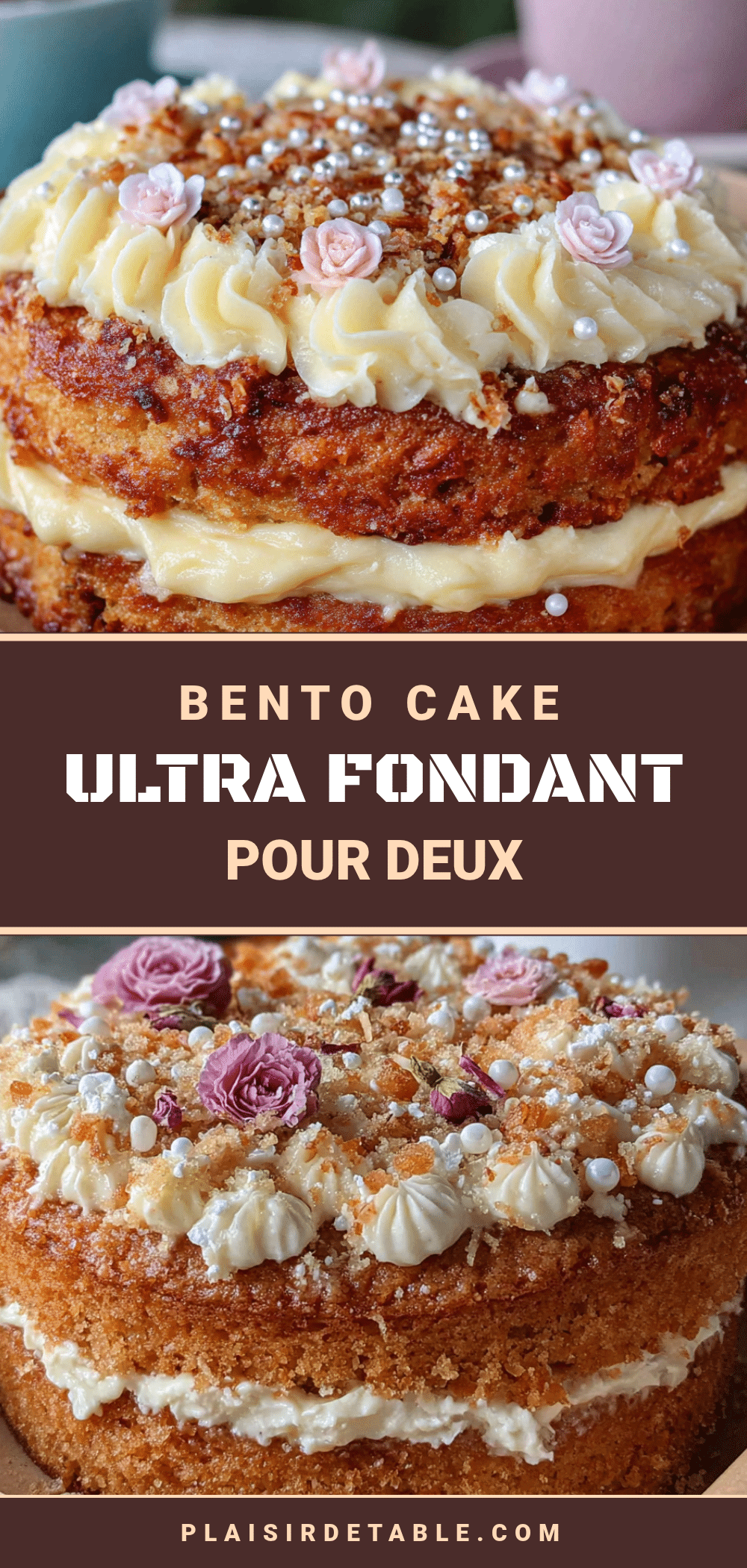 mini bento cake saint valentin recipe