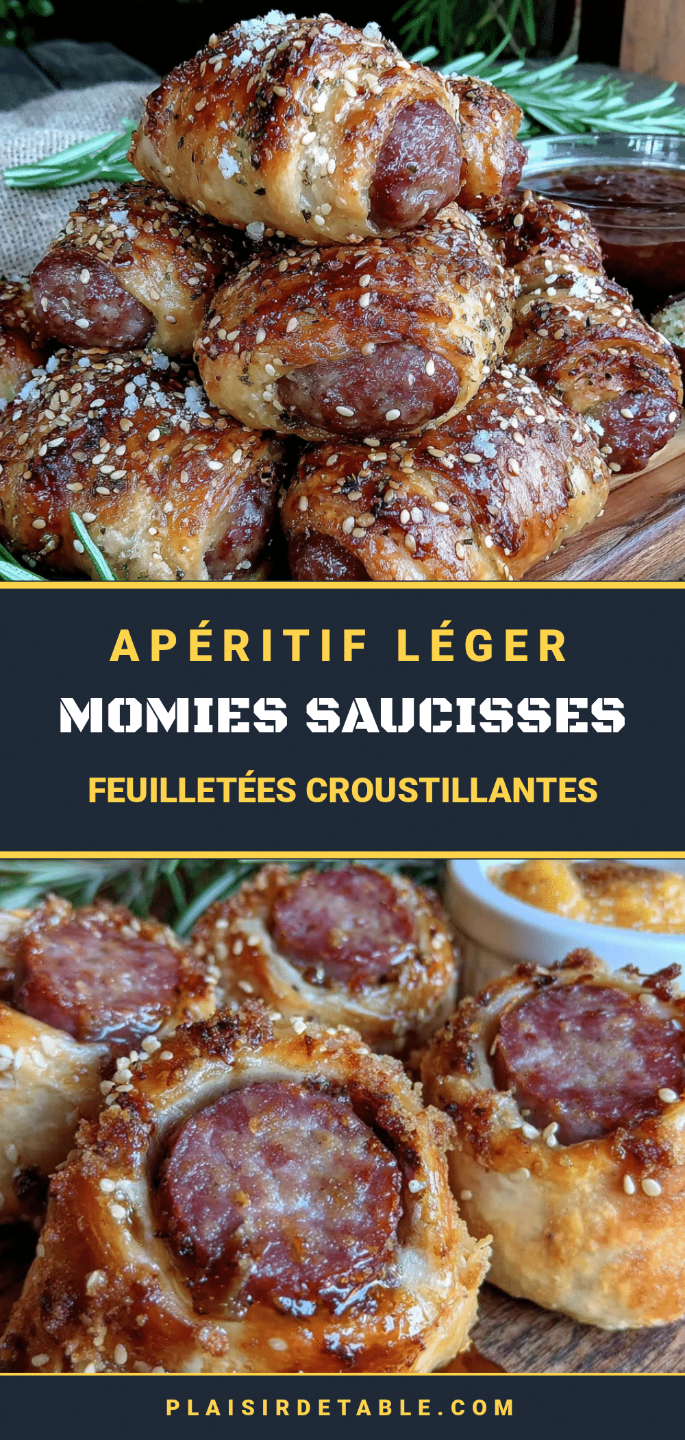 momies saucisses feuilletées croustillantes recipe