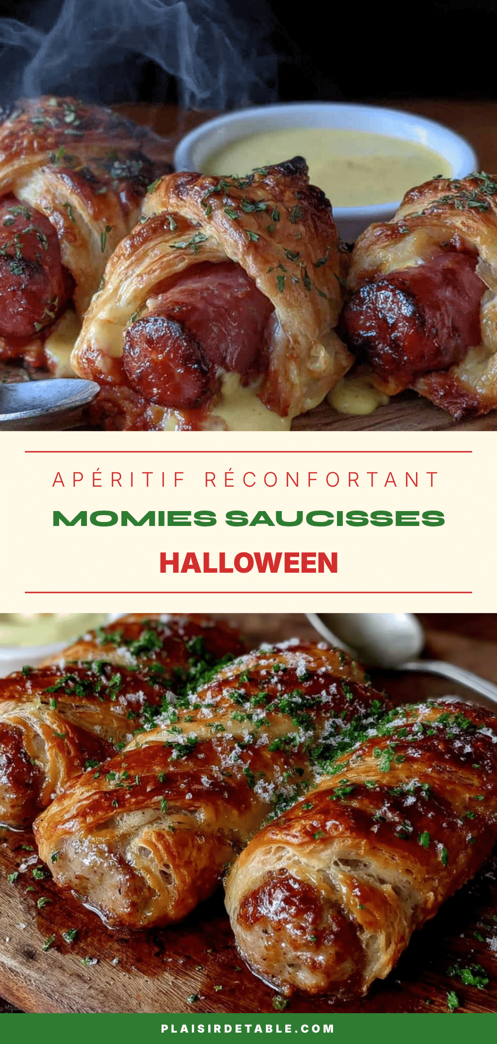 momies saucisses halloween recipe