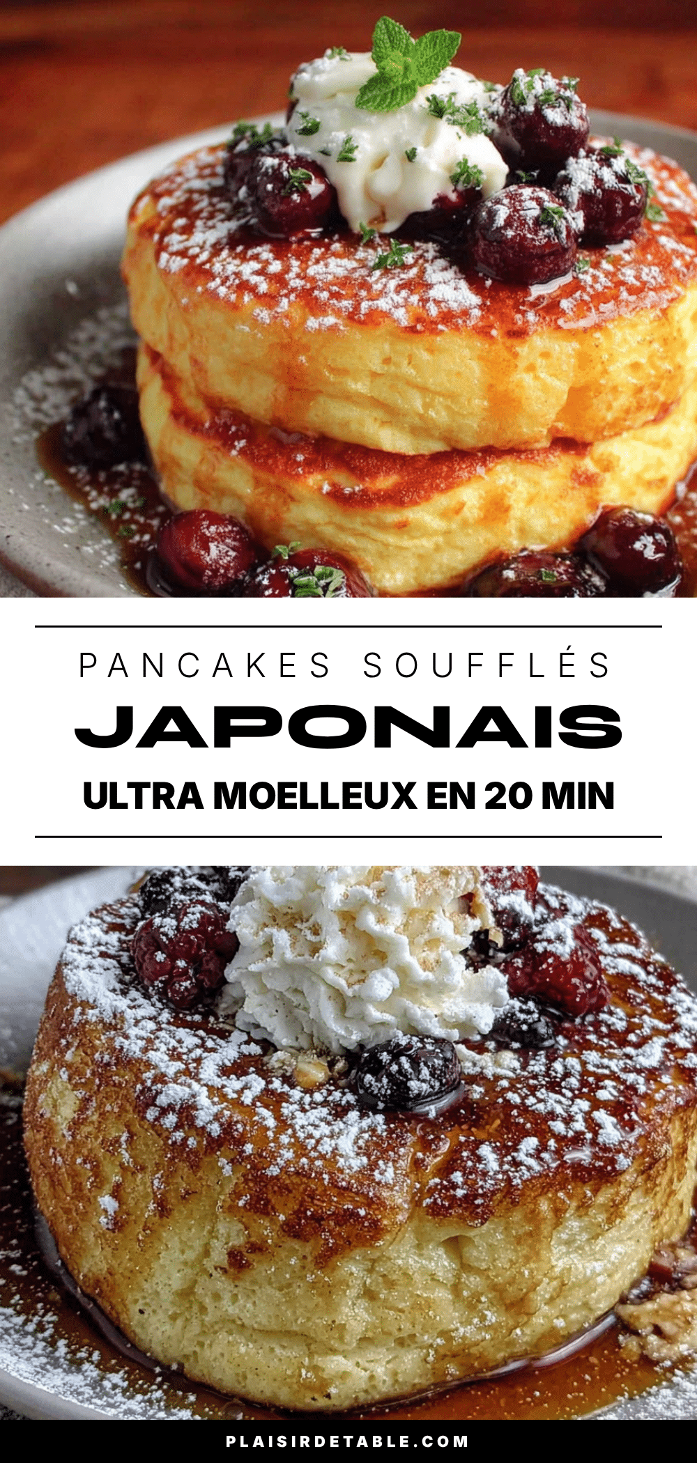 pancakes soufflés japonais recipe