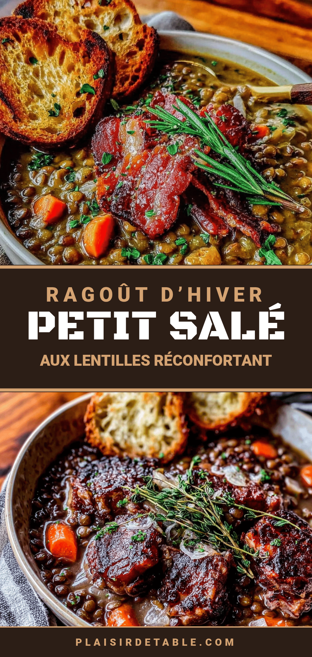 petit salé aux lentilles recipe