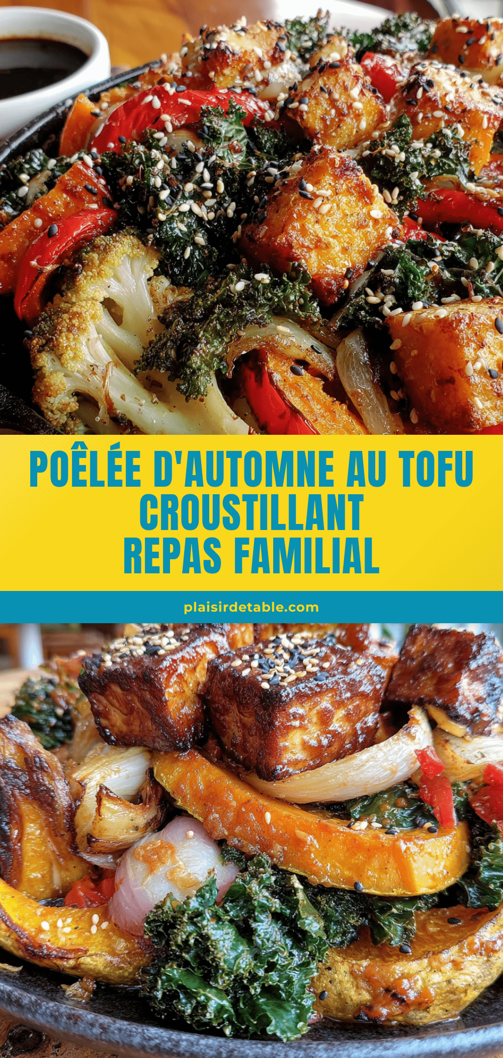 poêlée d’automne au tofu croustillant recipe