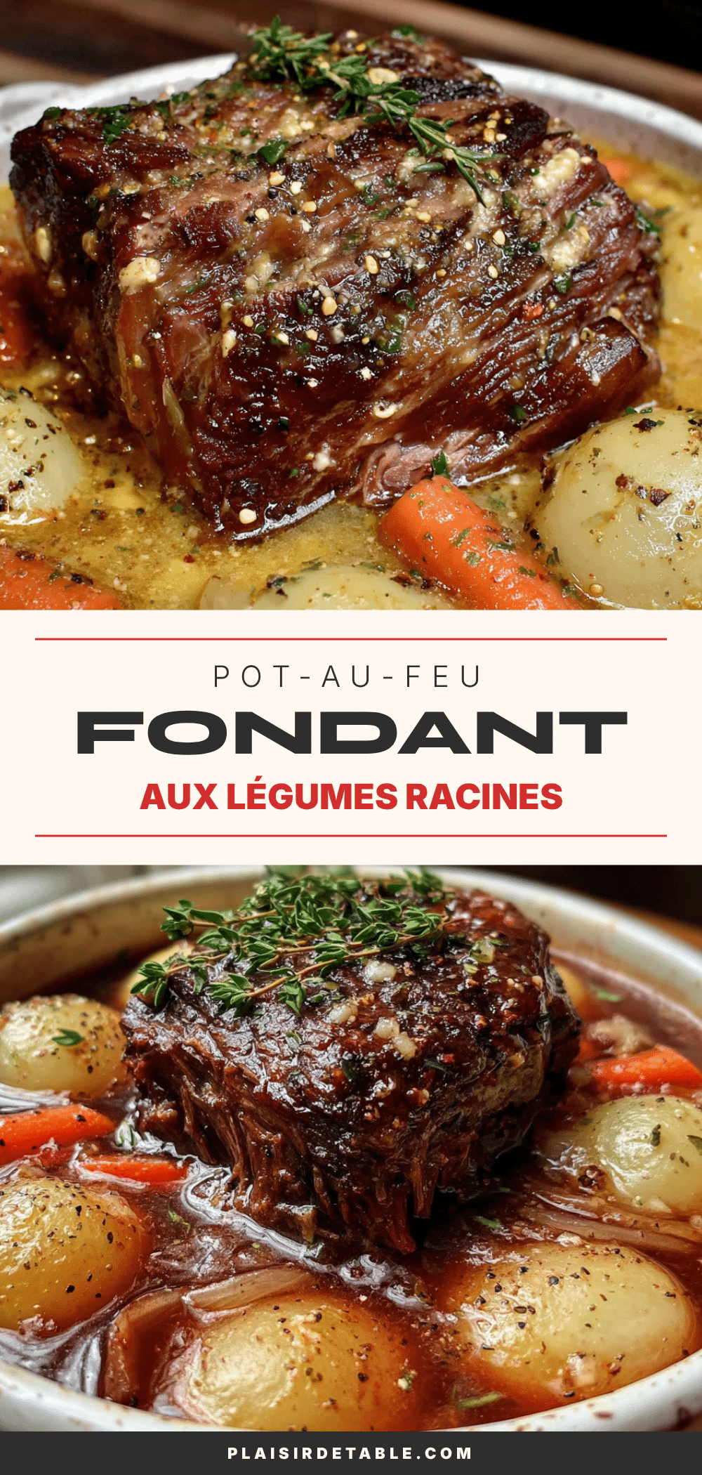 pot-au-feu fondant aux légumes racines recipe