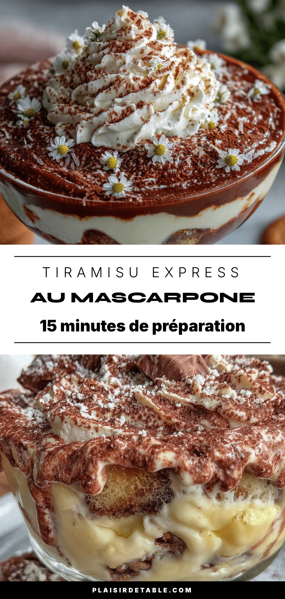 recette tiramisu express mascarpone facile recipe