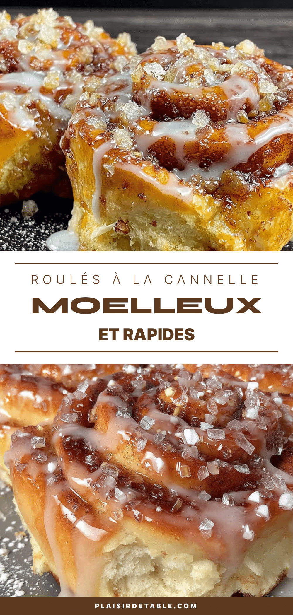 roulés à la cannelle moelleux et rapides recipe
