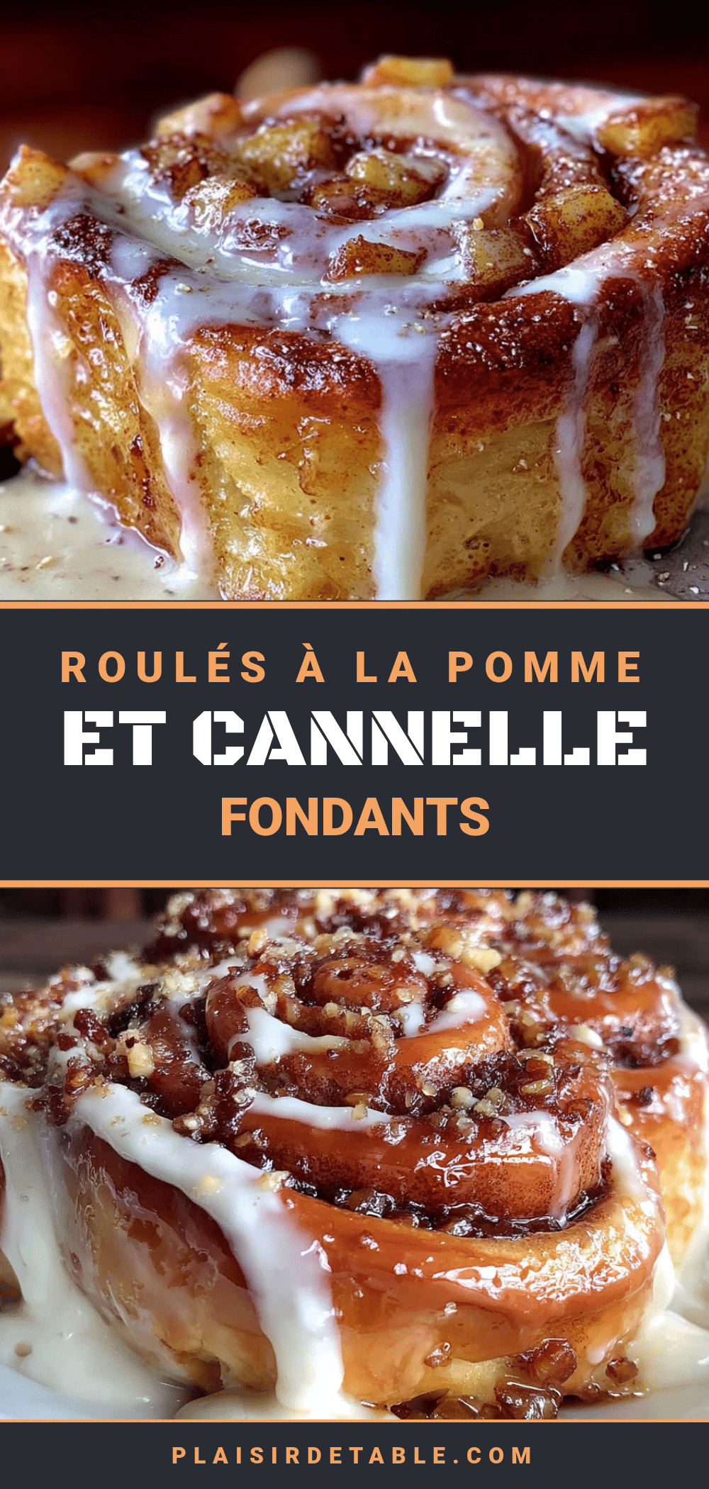 roulés à la pomme et cannelle fondants et moelleux recipe