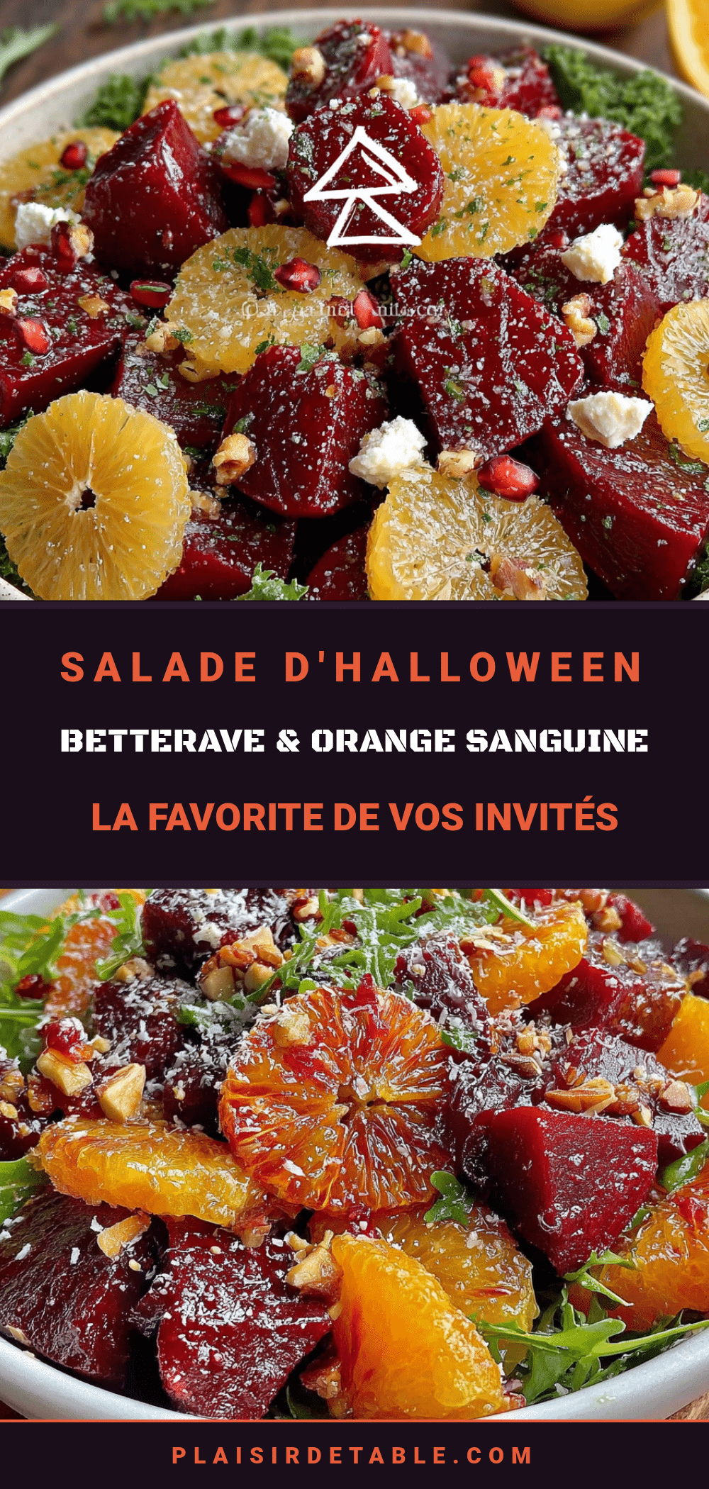 salade dHalloween betterave et orange sanguine recipe